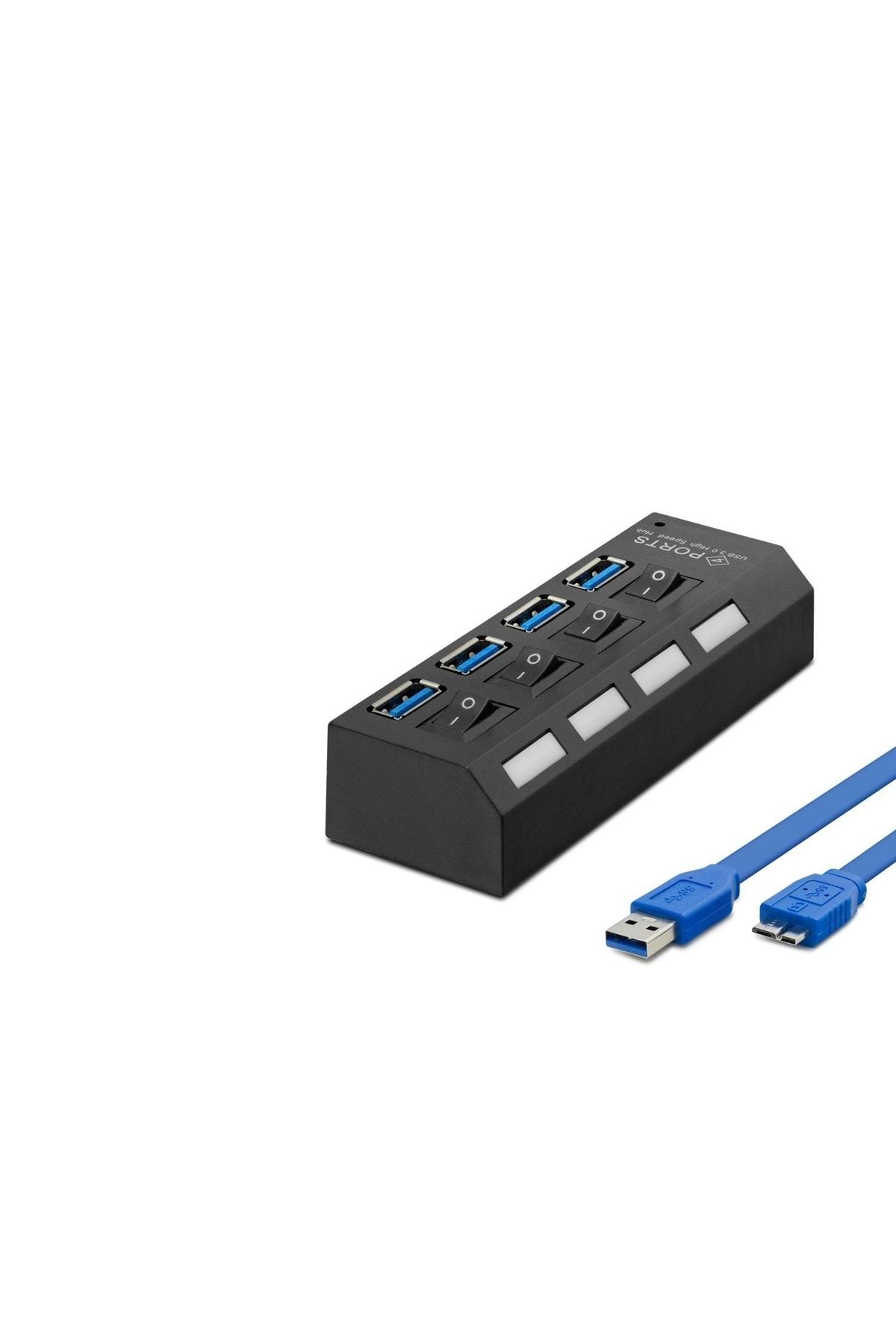 shopwave Usb3.0 Hub 4*Usb 50Cm Siyah HDX7023