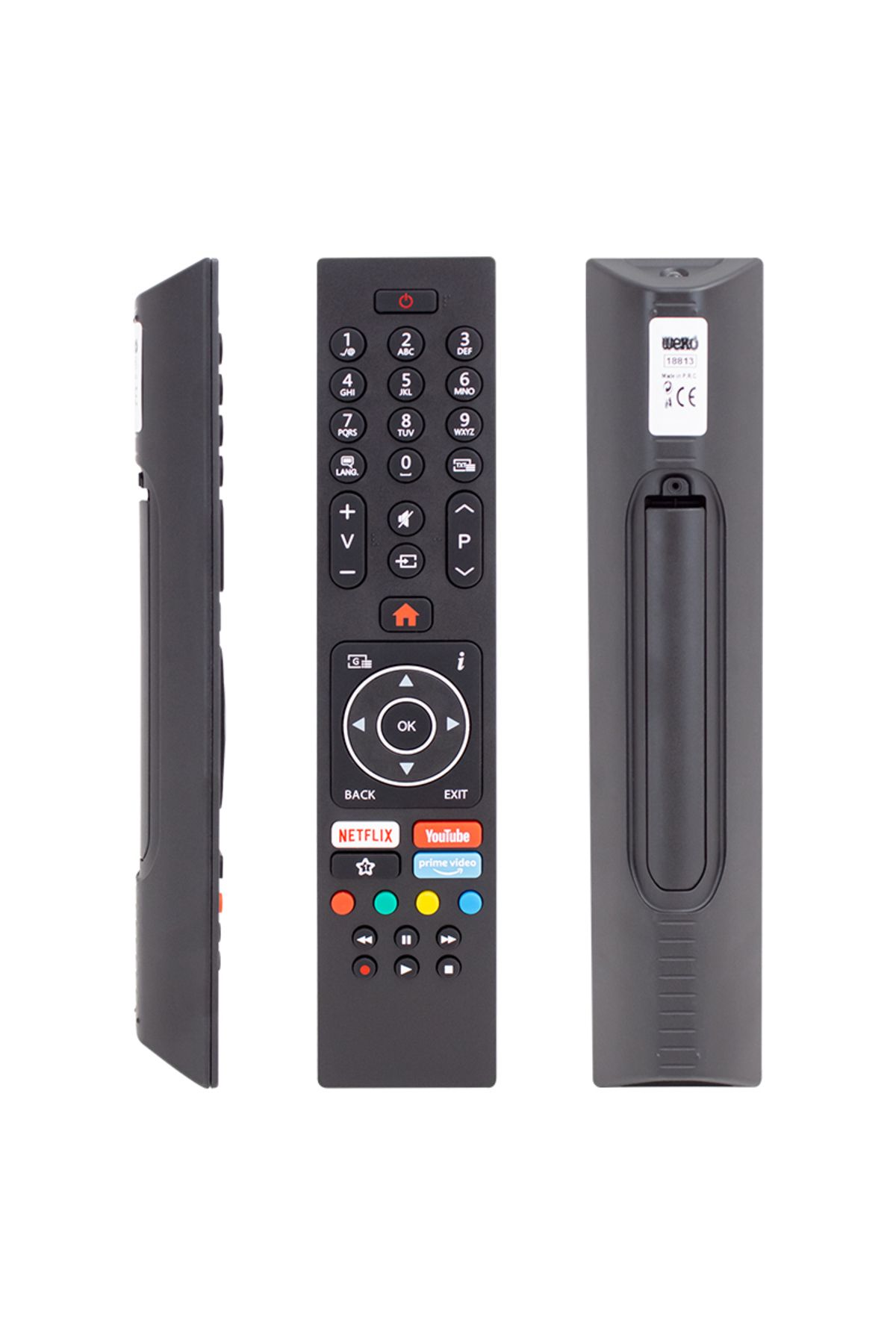 Zayla VESTEL RC43135P NETFLIX-YOUTUBE-PRIME VIDEO TUŞLU LCD-LED TV KUMANDA (5165)