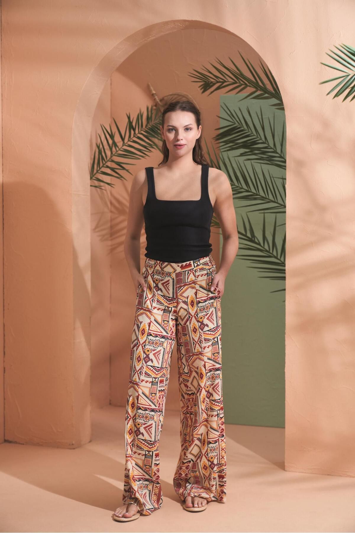 PJS Kadın Sarı Pijama Takım 27007