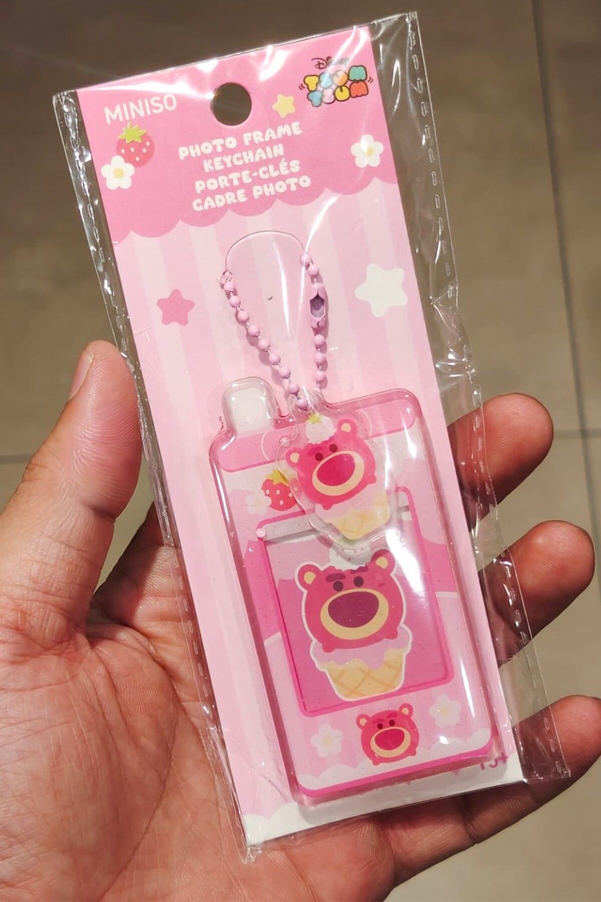 Miniso Disney Lisanslı Tsum Tsum Serisi Çerçeve Figürlü Anahtarlık