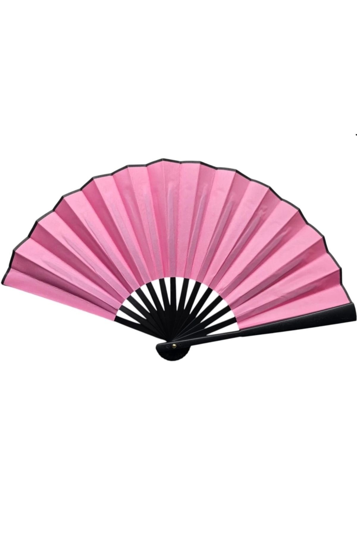 shopwave Plastik Kumaş Yelpaze 12 li Pembe
