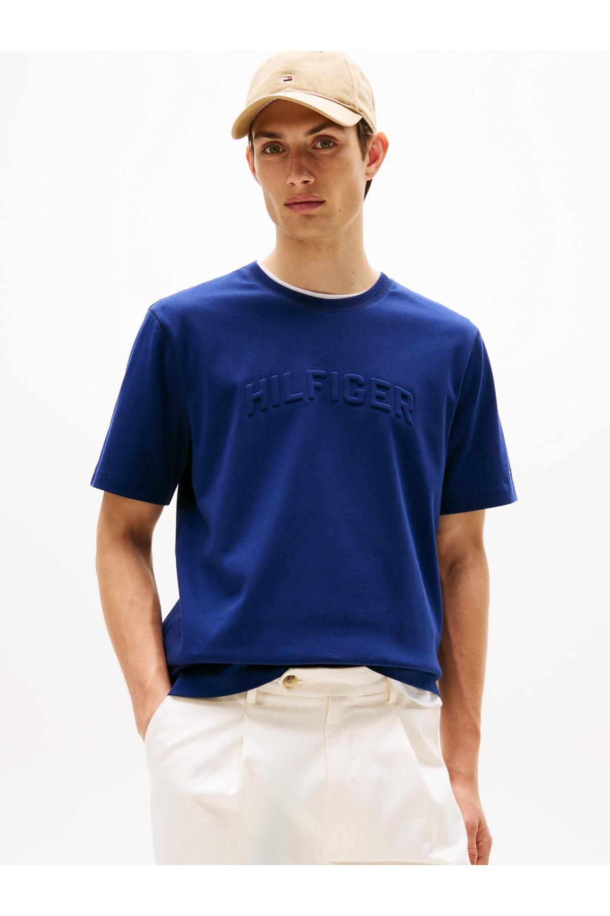 Tommy Hilfiger HILFIGER ARCH EMBOSSED TEE