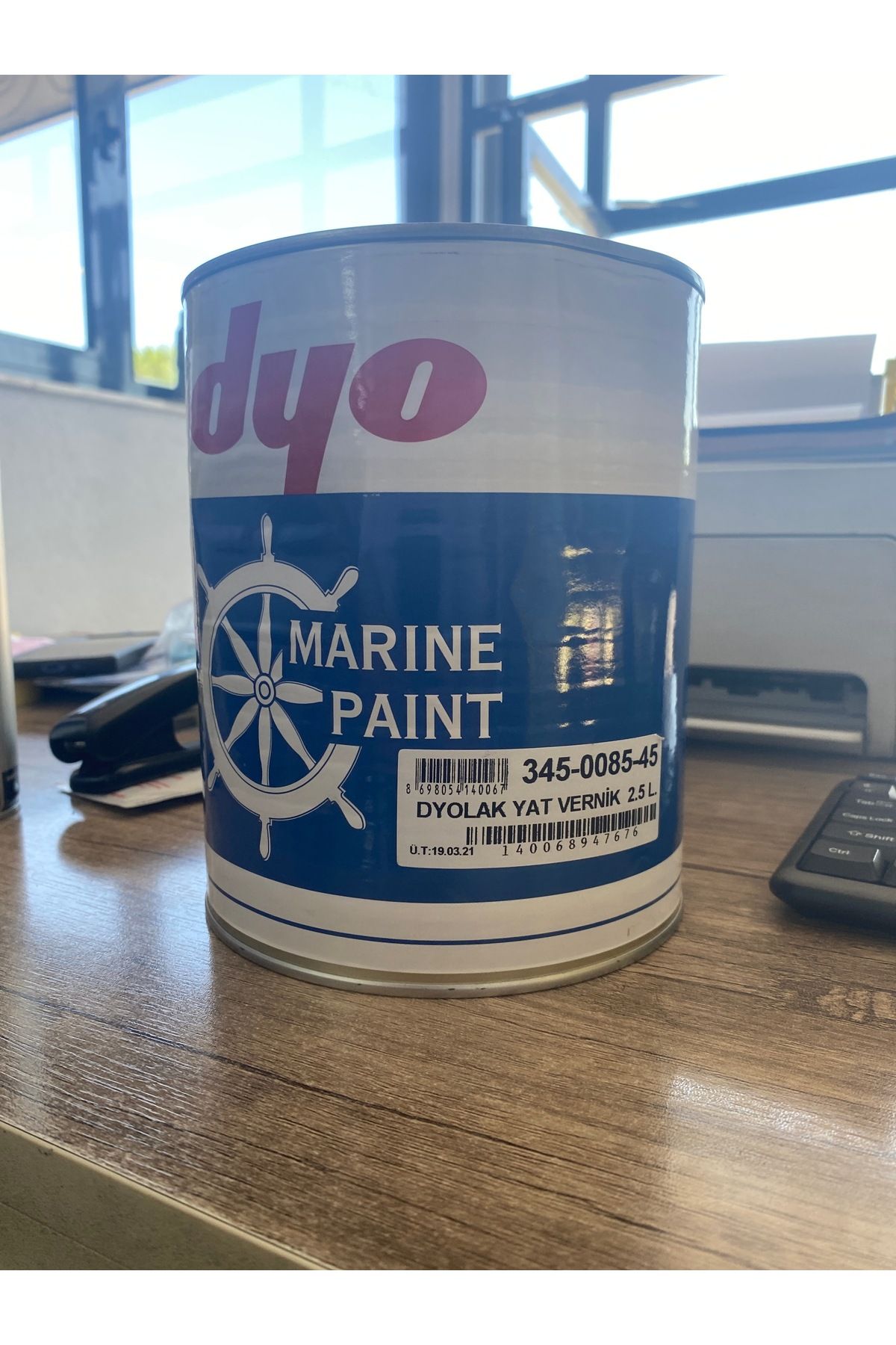 Dyo marina yat vernik 2.5 lt ( şeffaf )