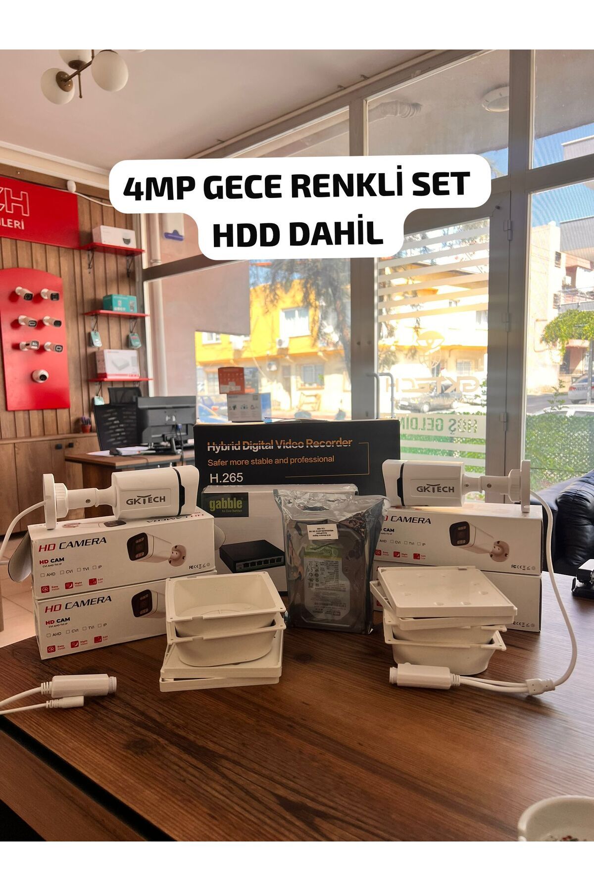 XMEYE 4LÜ IP KAMERA SETİ 4MP