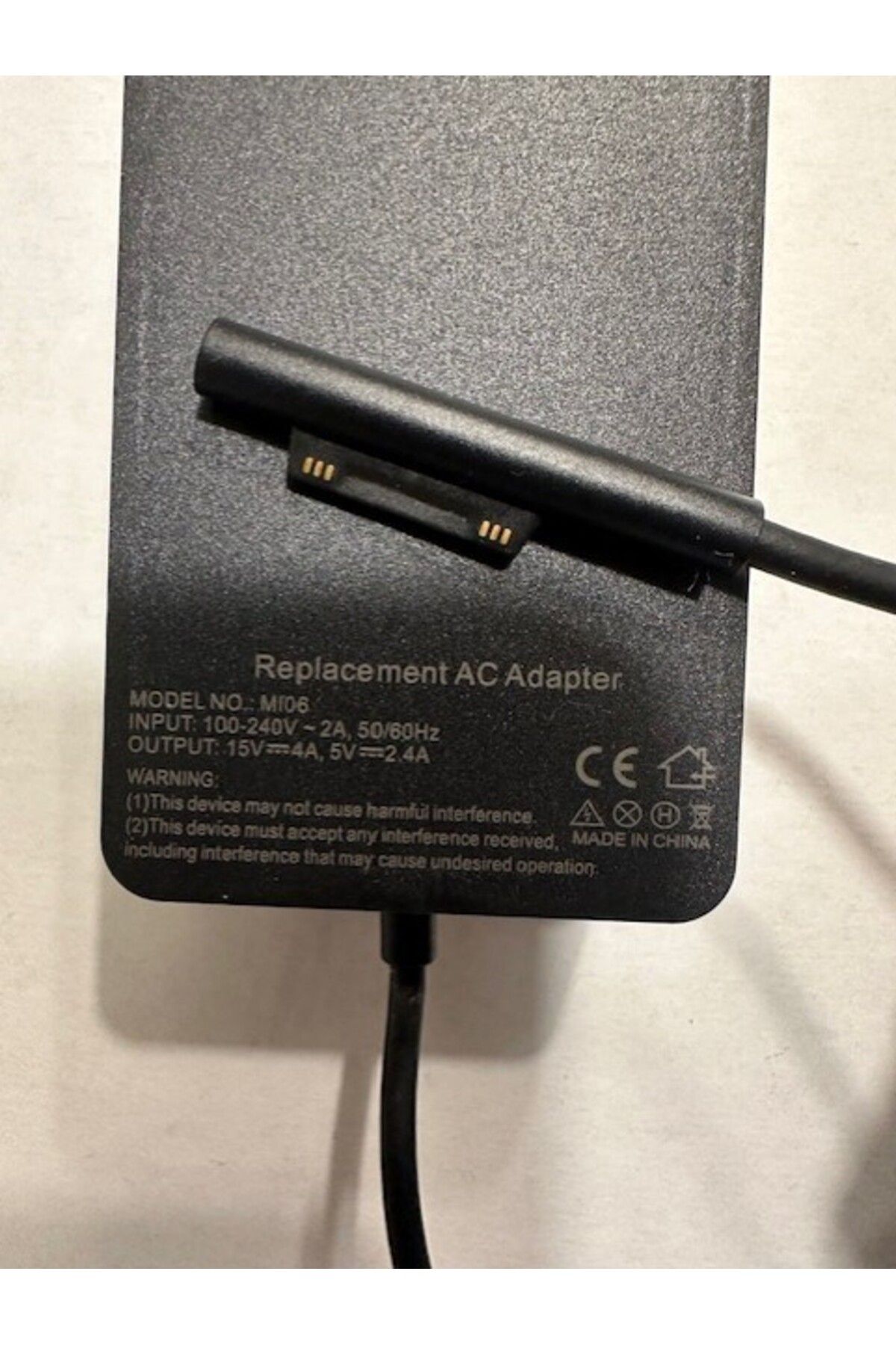 KEEPRO 15 volt 4 amper microsoft uyumlu surface pro7 adaptör
