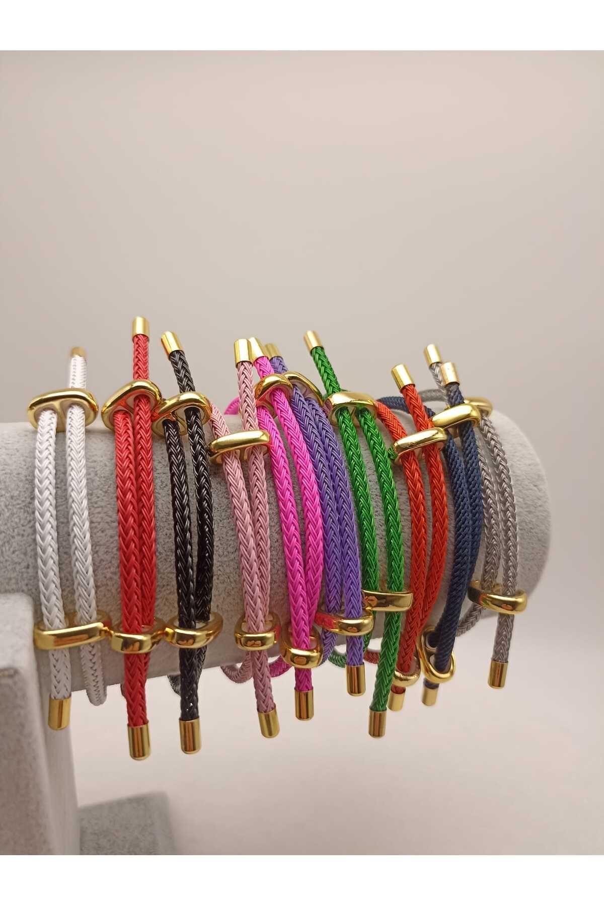 TLSMACCESORIES ASANSÖR BİLEKLİK TEK RENK