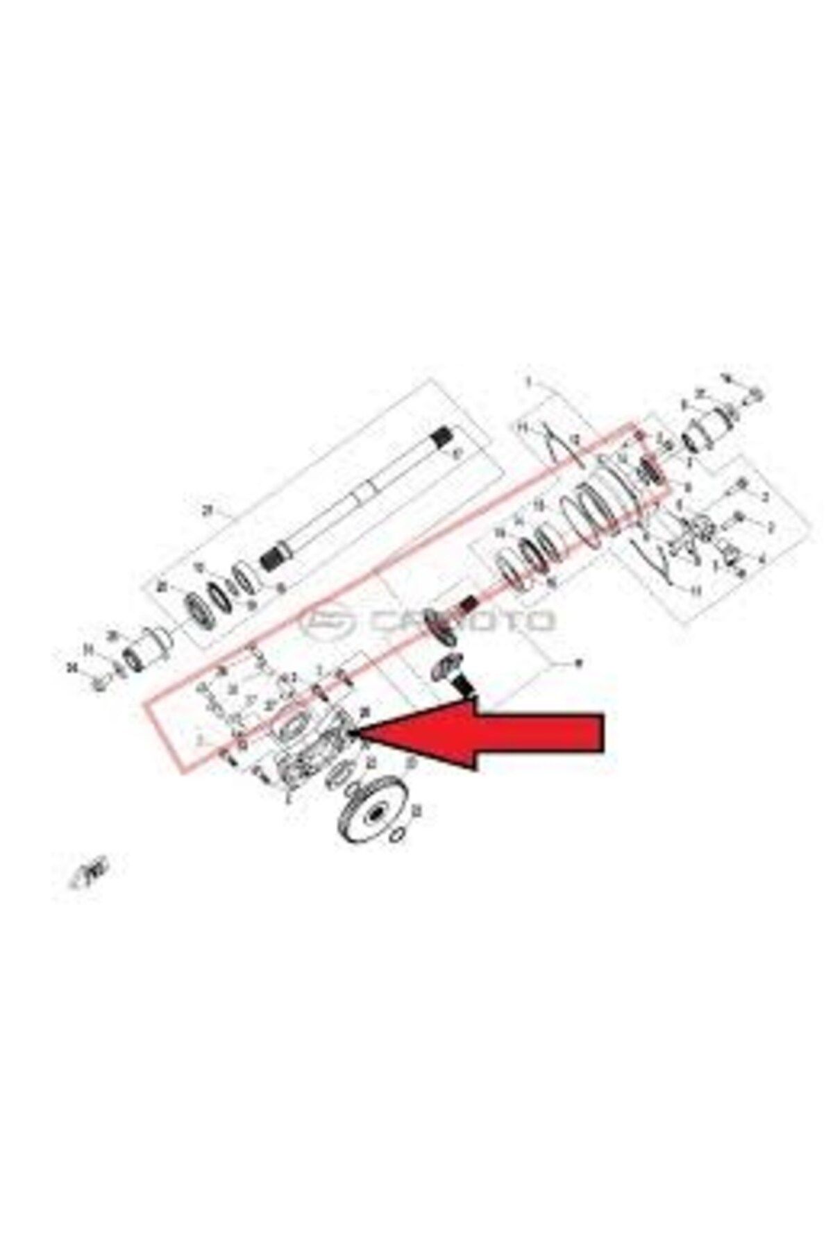 OEM Cf Moto Cu12 Cu13 Rulman Yatagı