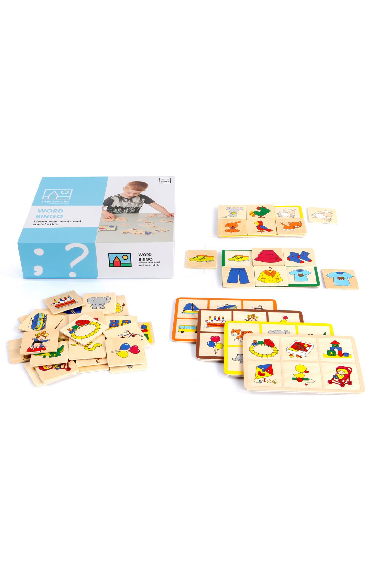 OEM Joc Educativ Bingo Cu Imagini - One Size