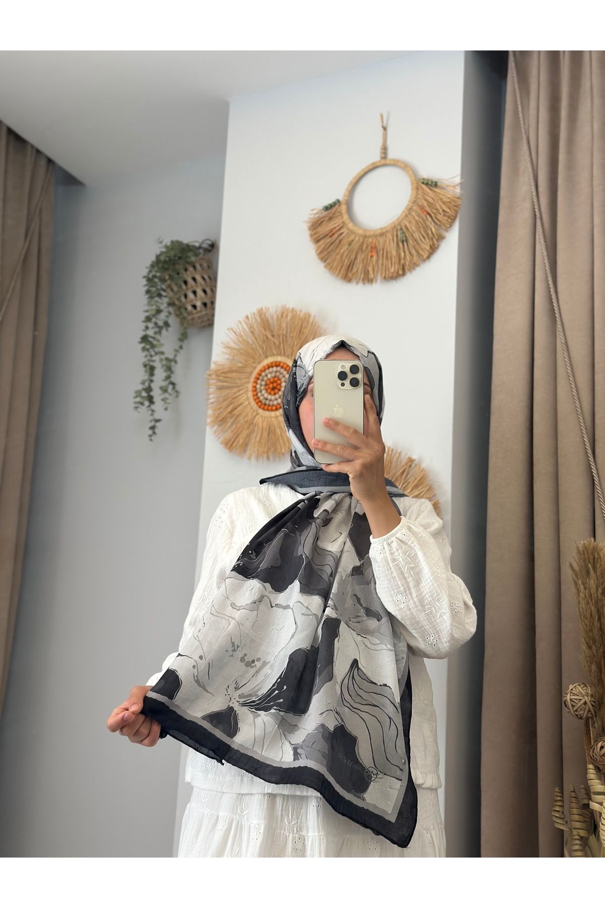 nazendescarf Florica desen şal