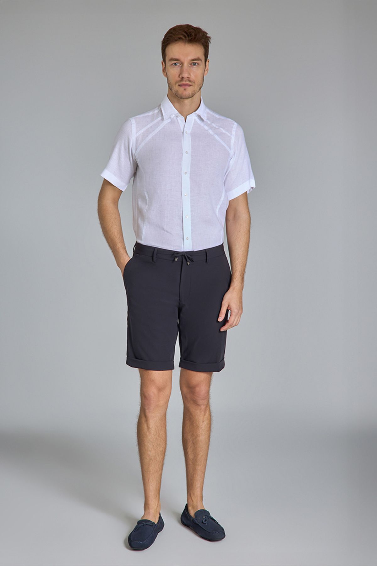Bisse Jogger 4 Cep Lacivert Spor Erkek Şort