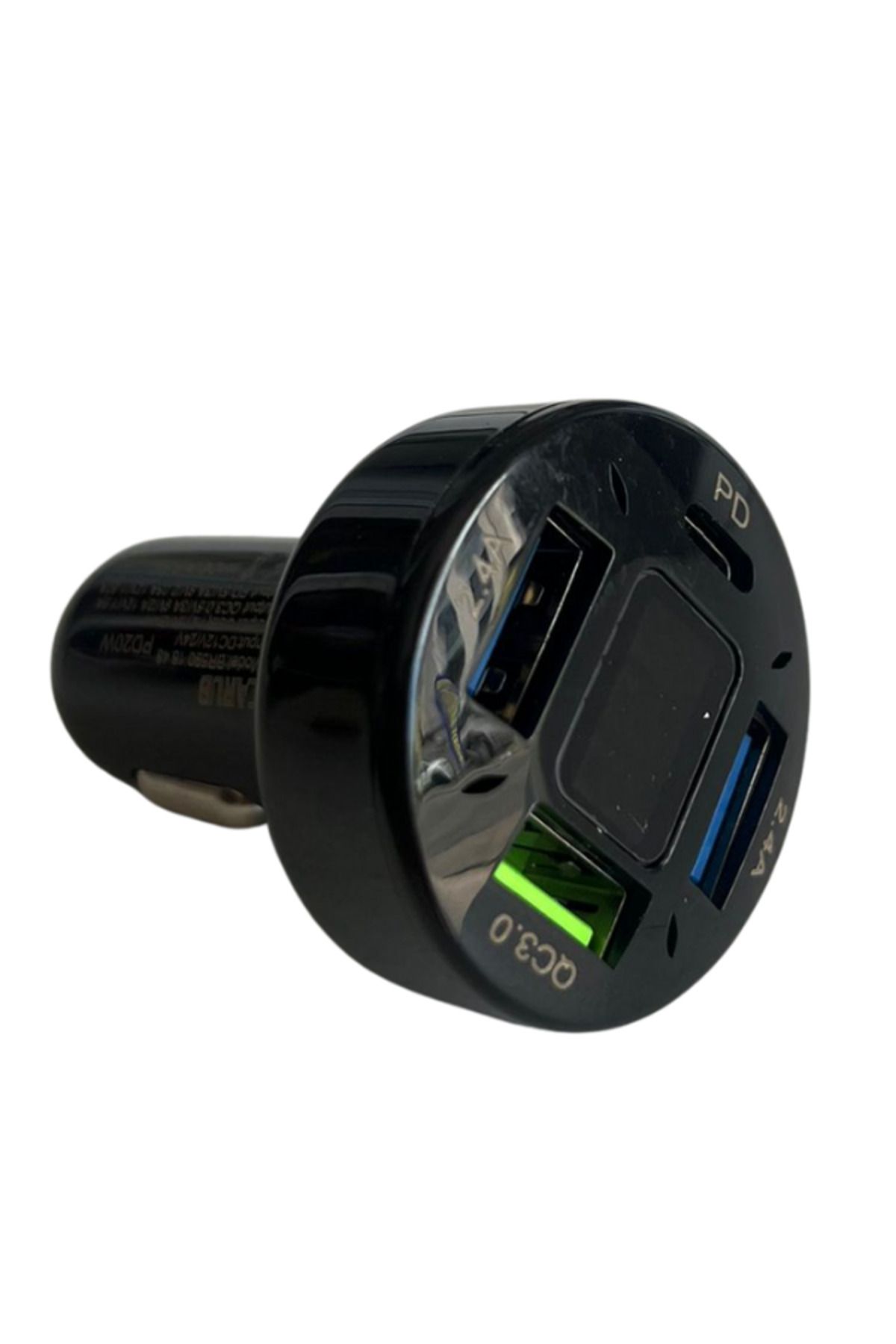 KAPOTO Tüm Araçlara Telefonlara Uyumlu Type-C Araç Çakmaklık Hızlı Şarj Cihazı USB Type-C Girişli 12V-24V