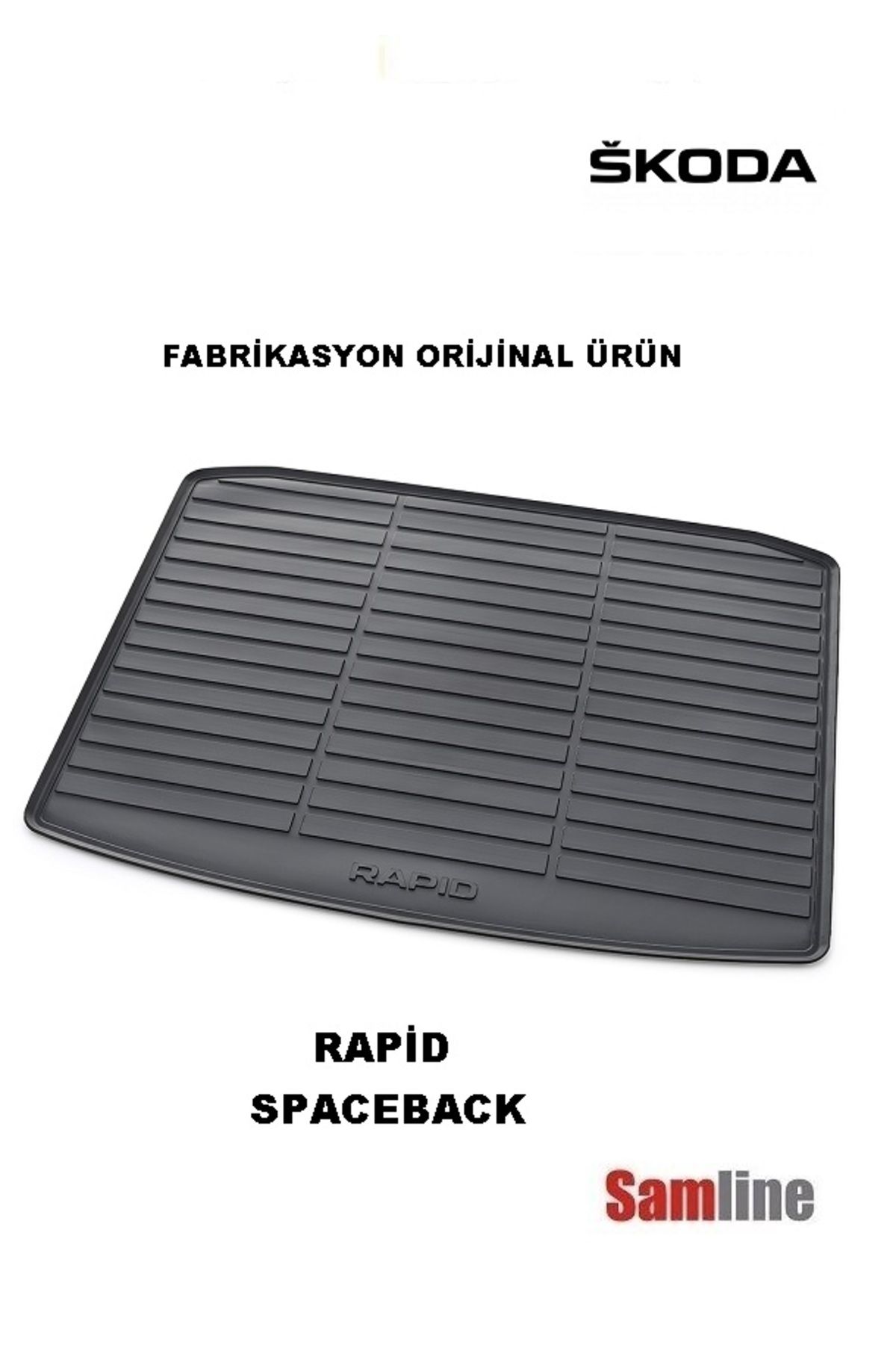 Samline Skoda Rapid Spaceback Bagaj Havuzu Fabrikasyon Orijinal 5JJ061190