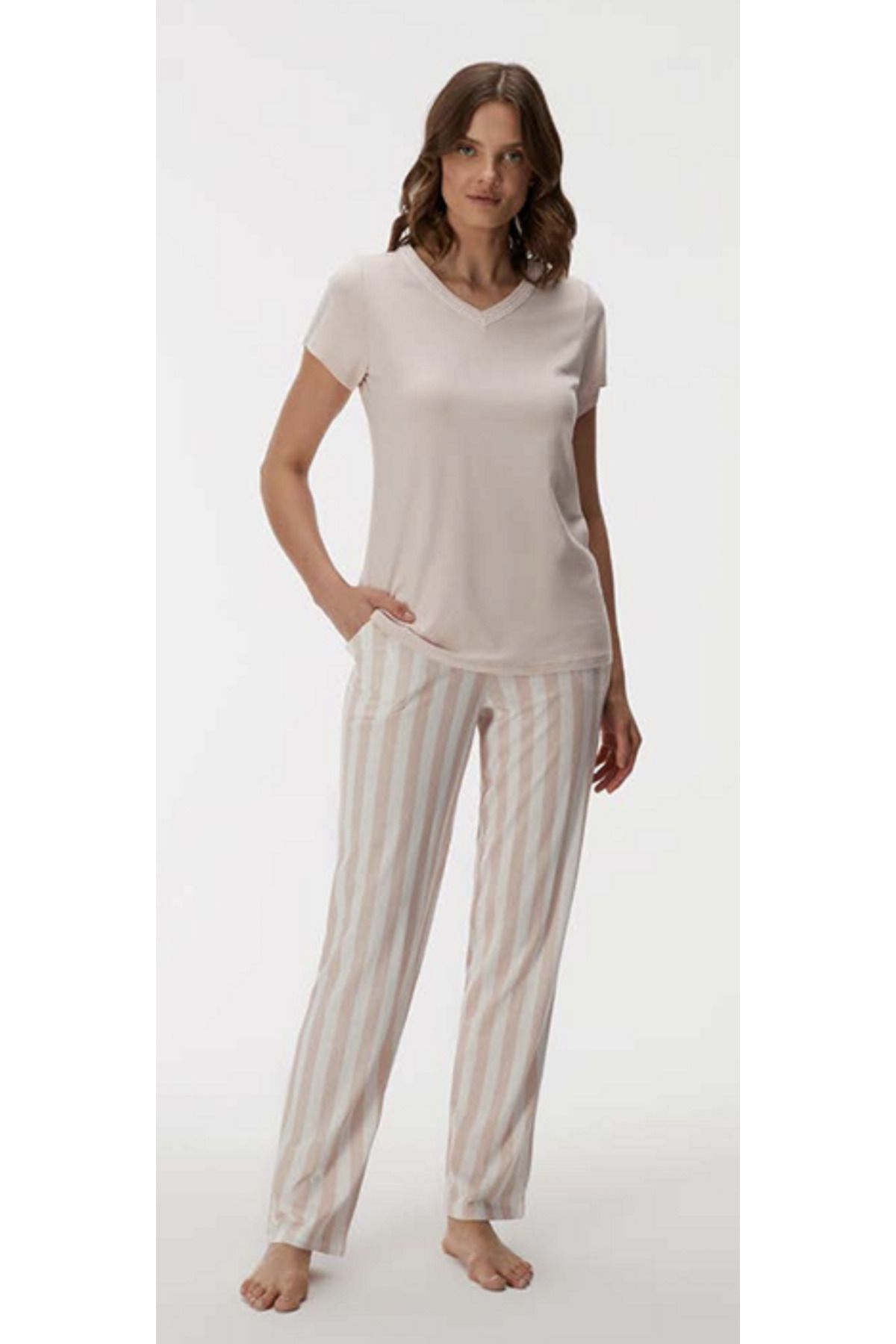 NightLove Anıl Blossom 11405 Kadın Pijama Takımı