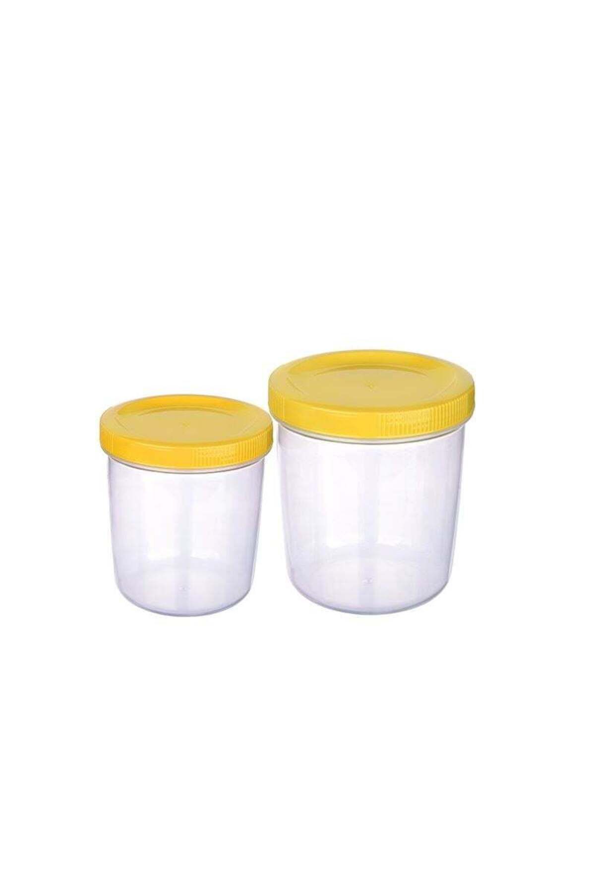 Vemora İçiçe Geçen 2 li saklama kabı (400ve 700ml)