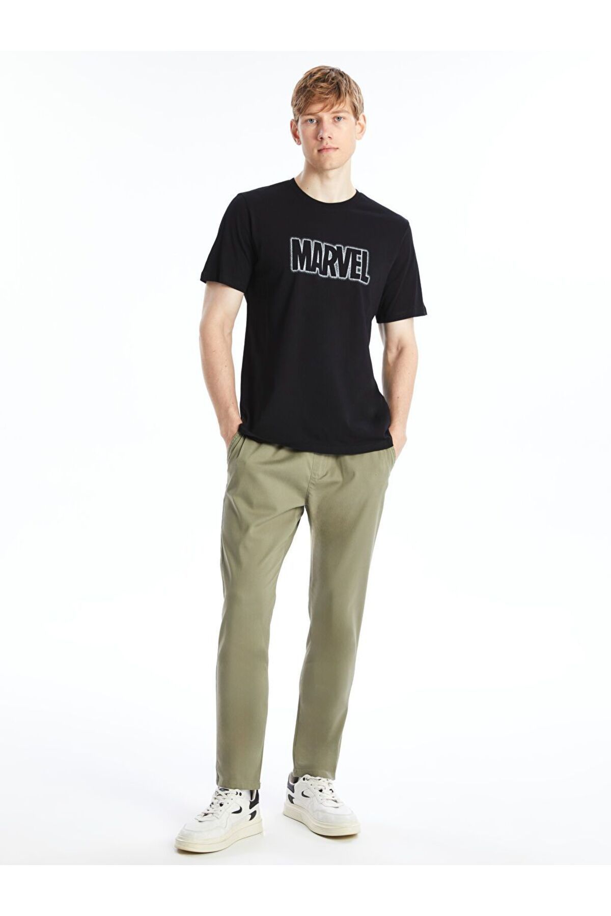 LC Waikiki Haki Slim Fit Erkek Pantolon