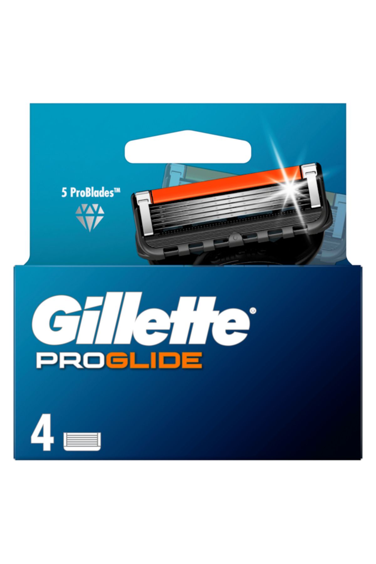 Gillette-Rezerve pentru aparat de ras manual Gillette Fusion ProGlide, 4 buc. 3