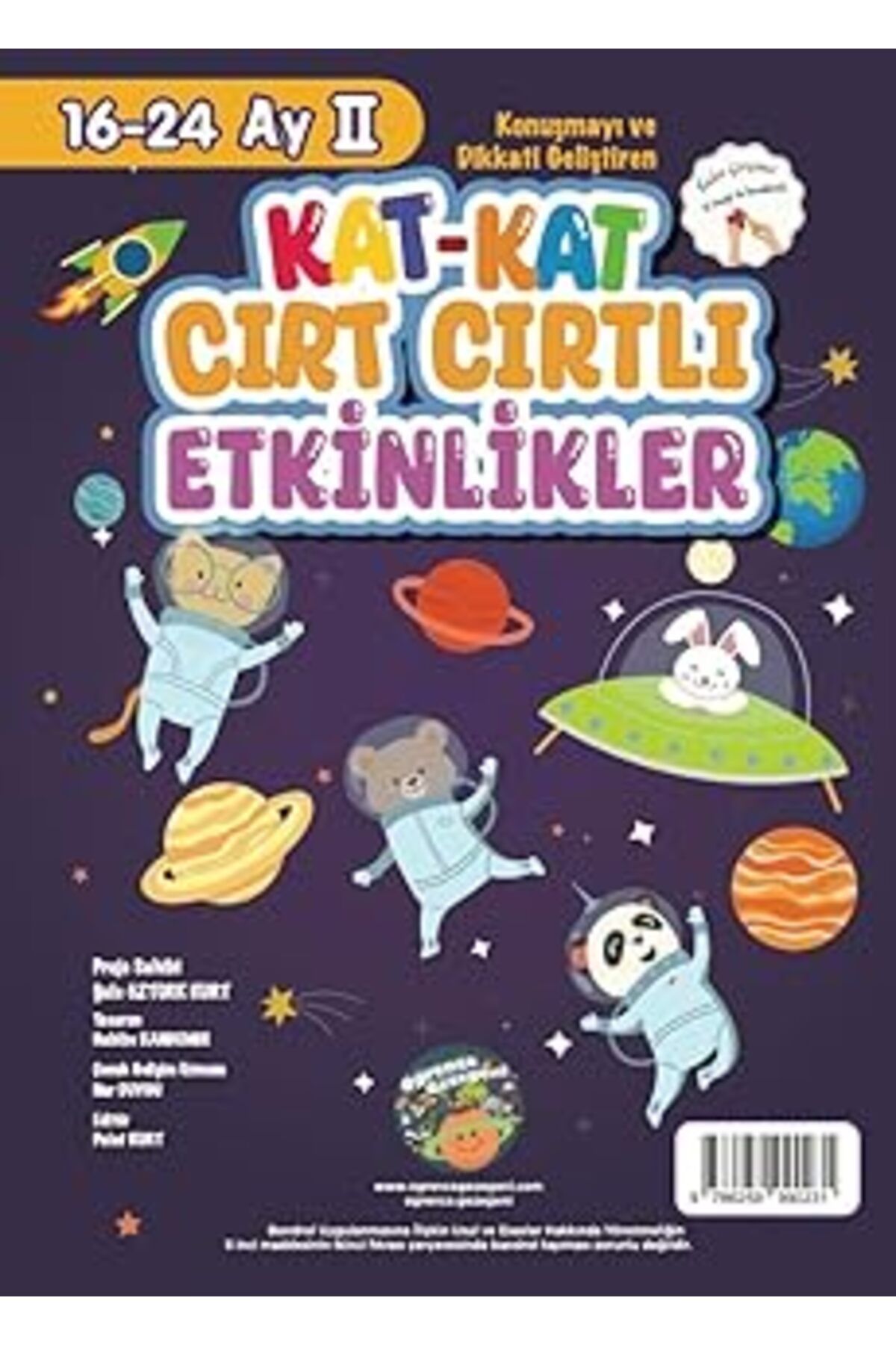 Mu Art Ahşap 16-24 Ay Kat Kat Cırt Cırtlı Etkinlikler Ii