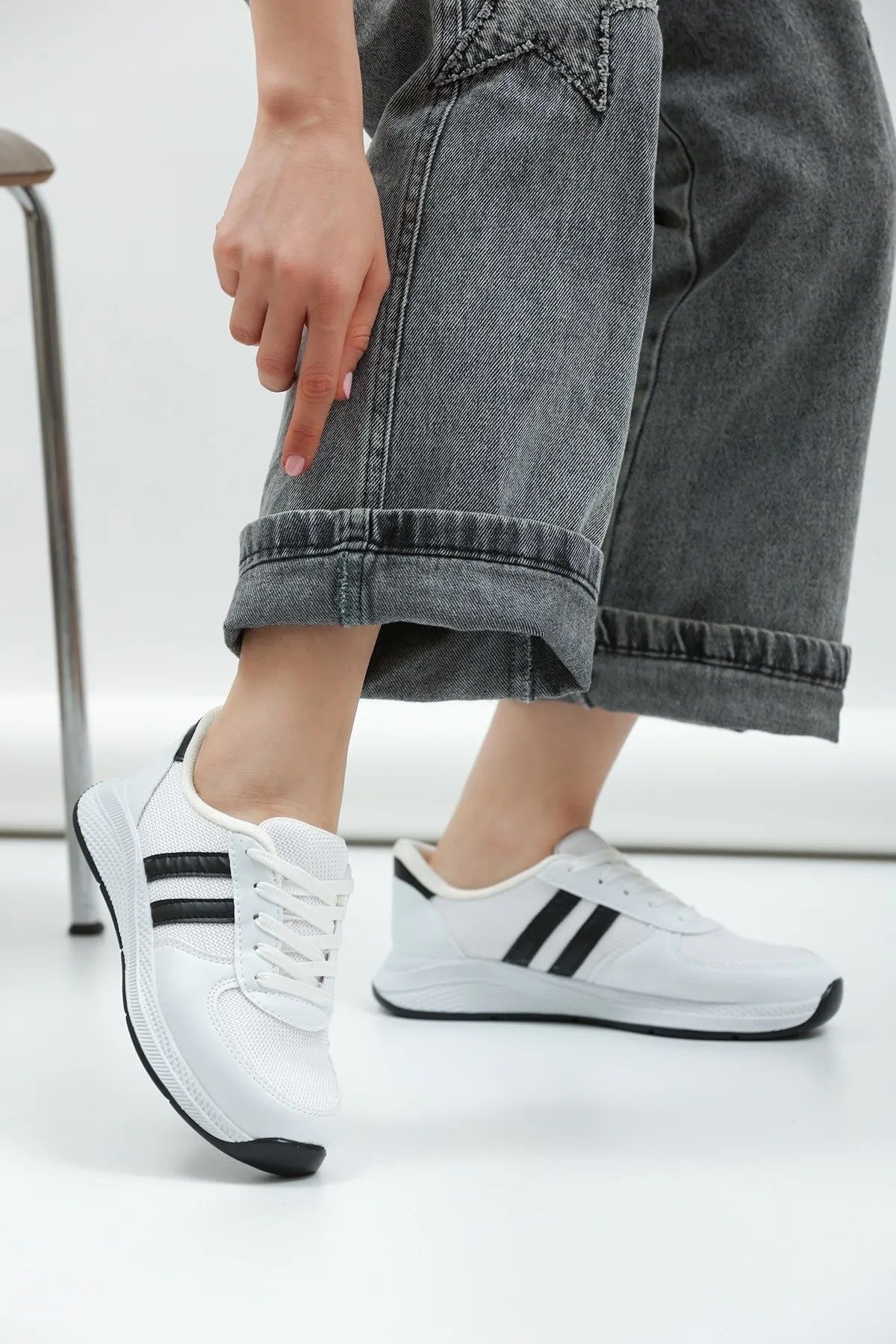 Altın Adım UNISEX MODEL FİLELİ RAHAT TABAN GÜNLÜK SPOR AYAKKABI SNEAKER