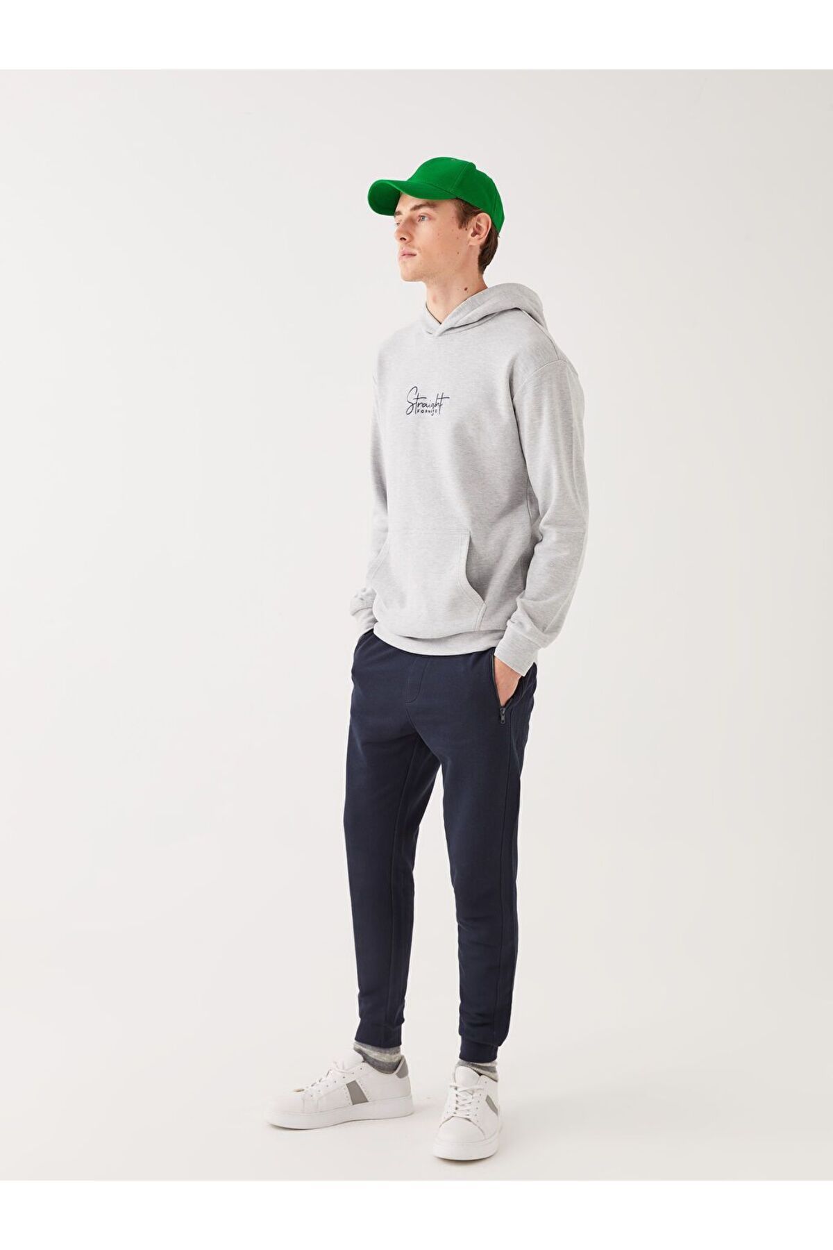 LC Waikiki Lacivert Slim Fit Erkek Jogger Eşofman Altı