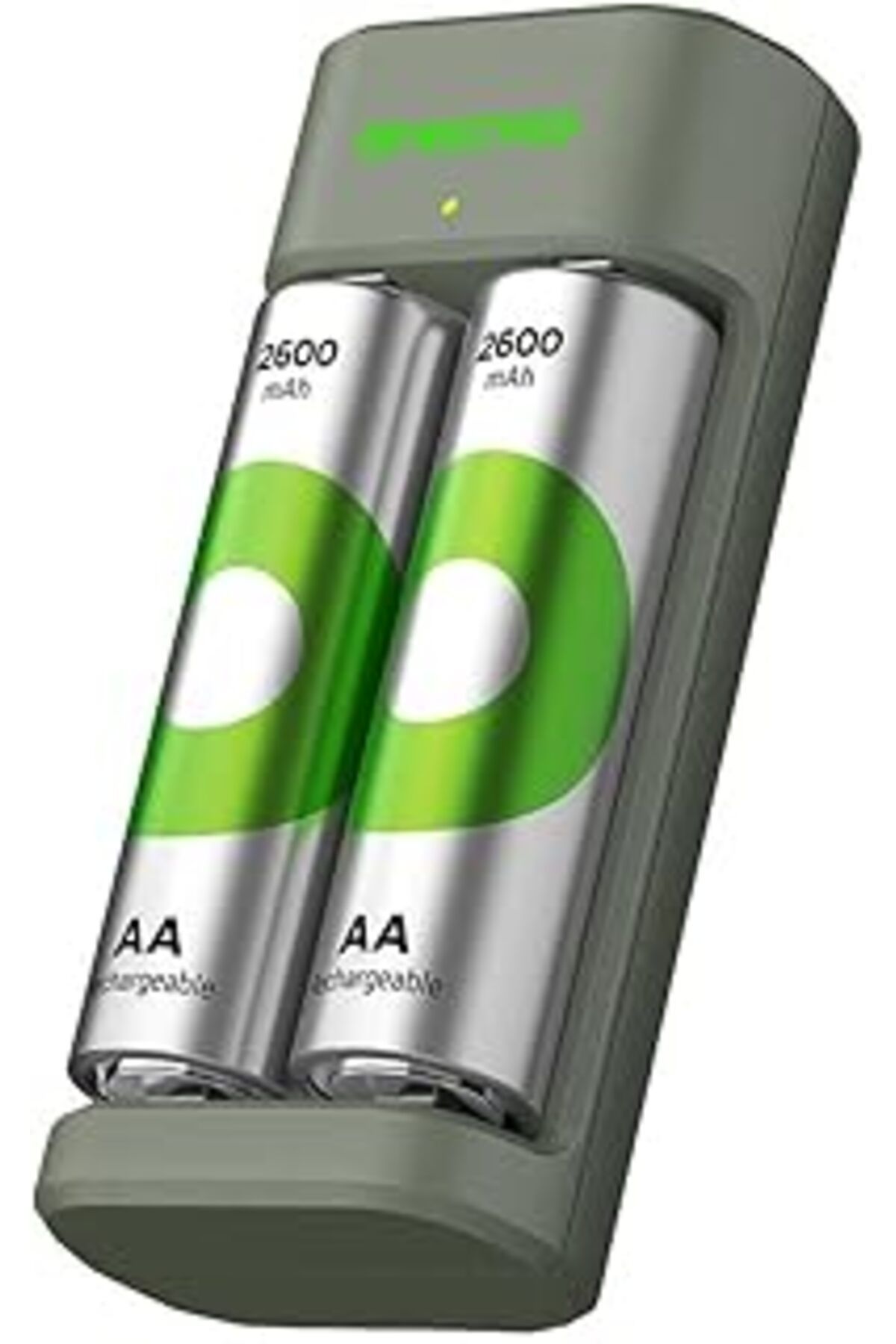 Roses Store Gp E221 Usb Pil Şarj Cihazı 2 Adet 2600Mah Aa Kalem Pilli Set