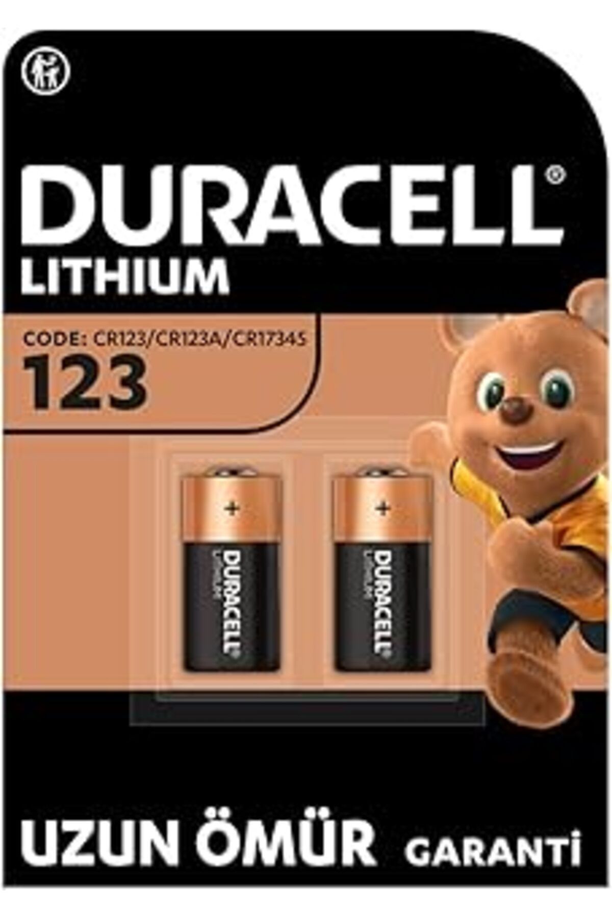 Mu Art Ahşap Cr123 Yüksek Güçlü Lityum Pil (2’Li Paket) 3V (Cr123A / Cr17345) – Uzun Kullanım Ömrü – Kameralarda