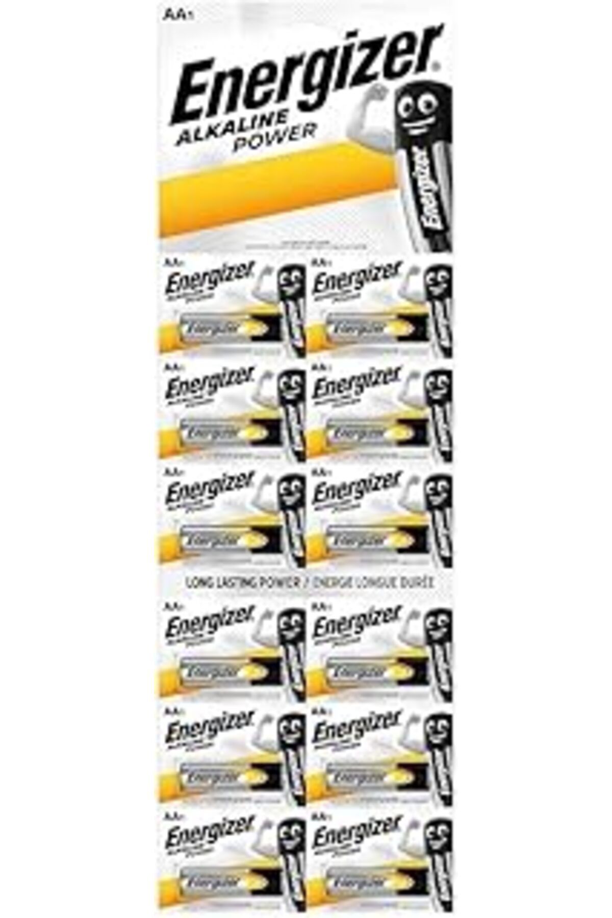 TBSProjects Energizer Alkalin Power Aa Alkalin Kalem Pil 12Li Kartela