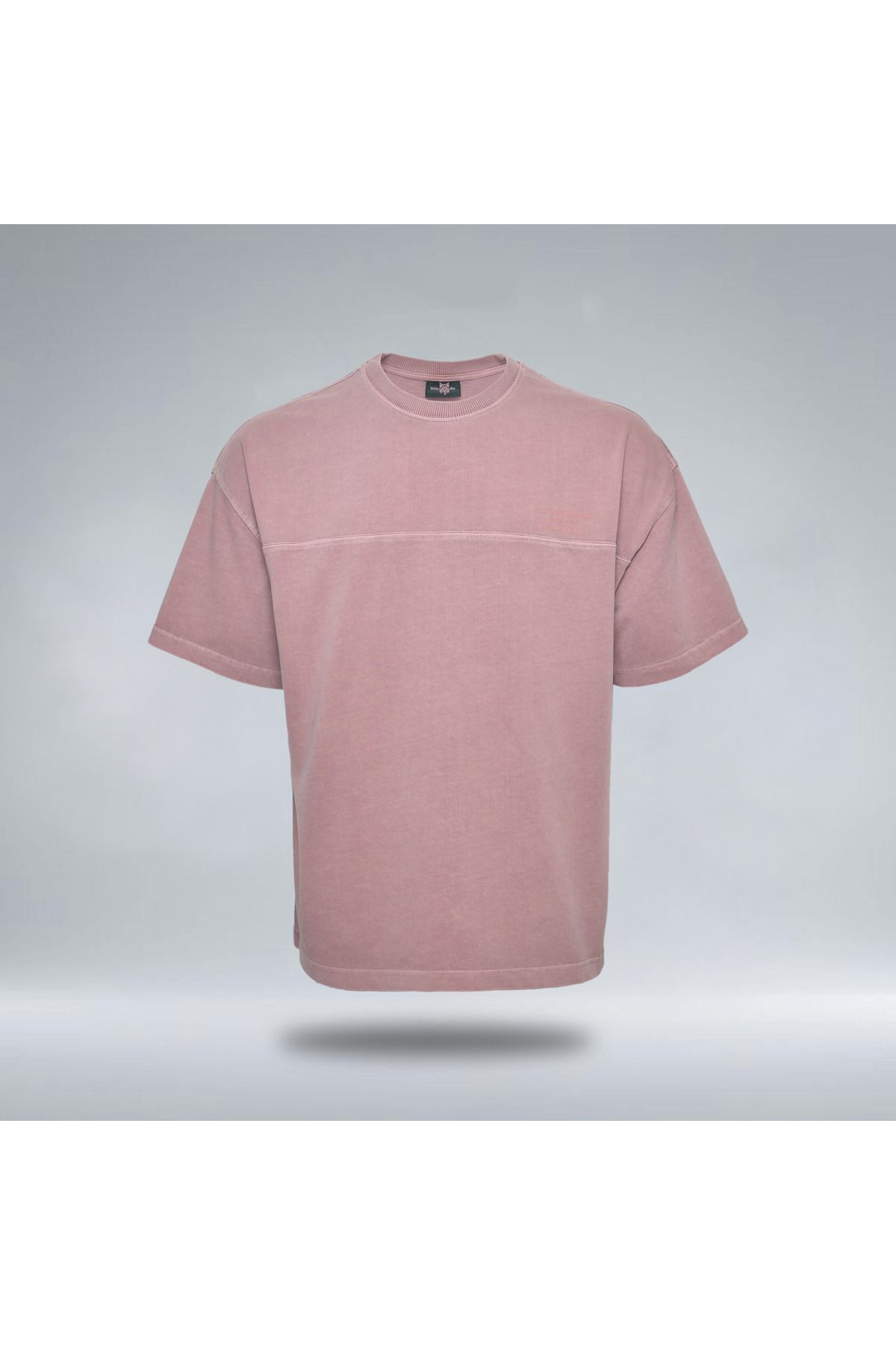 Wilsterman Erkek %100 Pamuk Penye Oversize Tişört