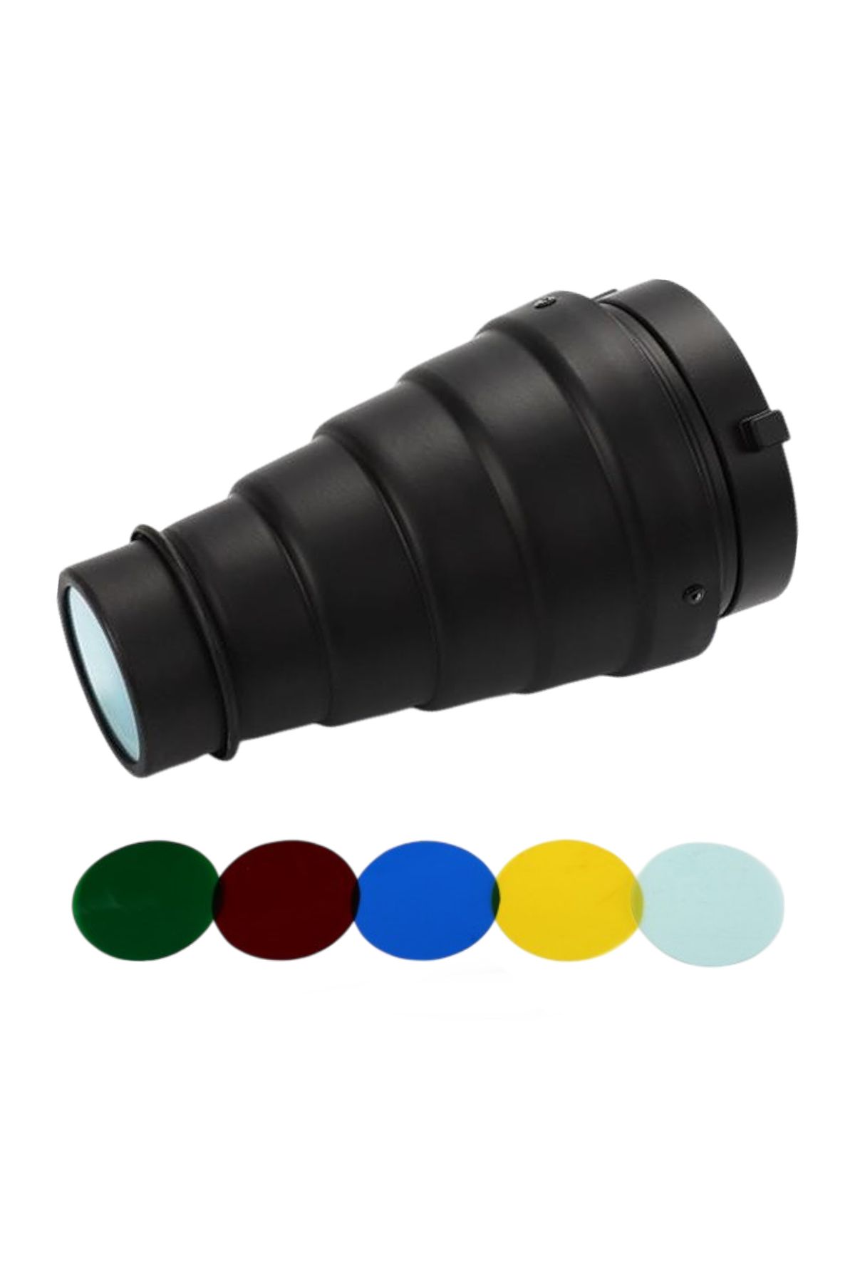 Gdx SN-01 120mm Çaplı Petekli Snoot Bowens Adaptörlü Stüdyo Flaş Aksesuarı