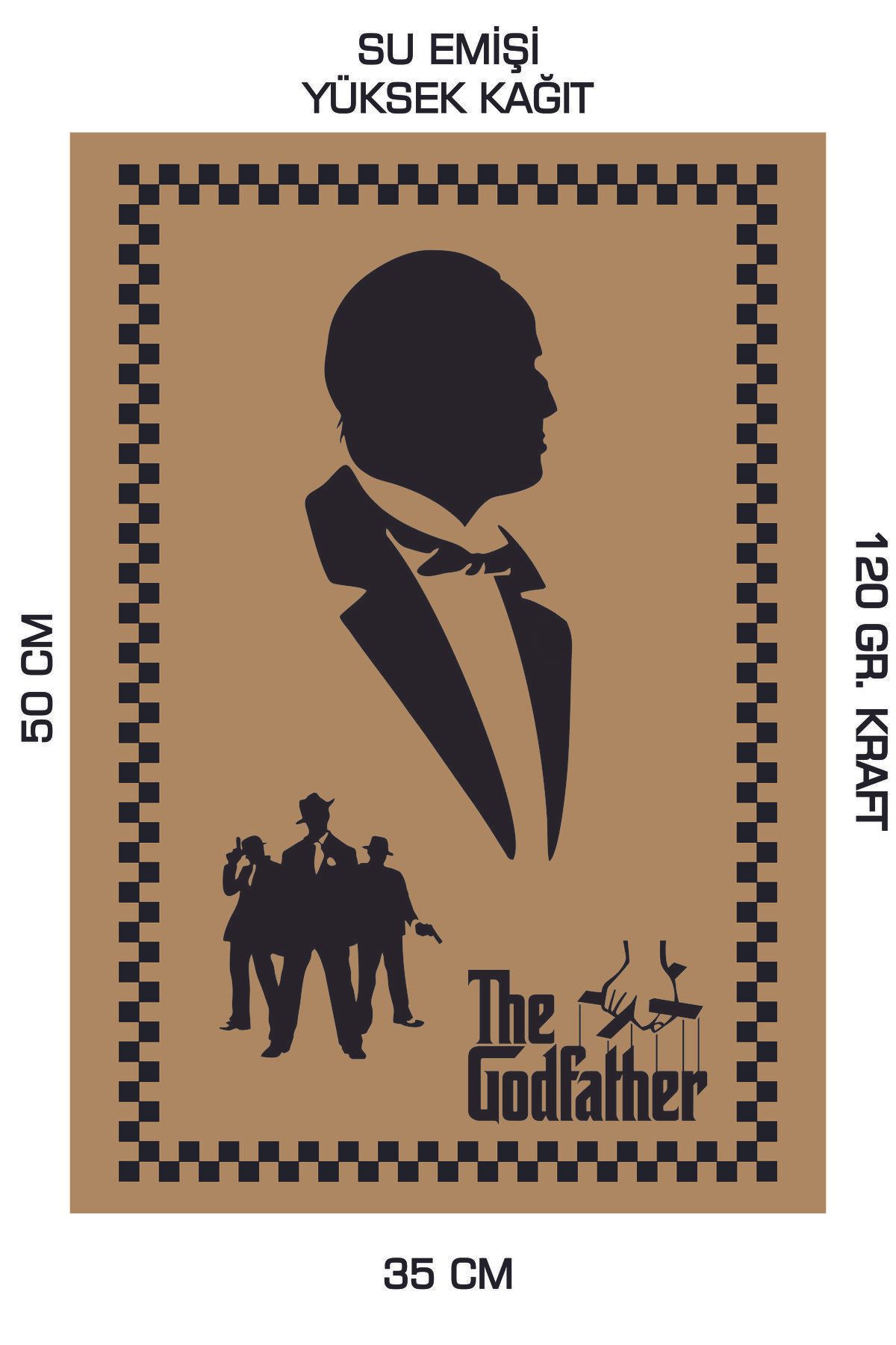 duha trend 35x50 120 Gr. Kraft Kağıt Oto Paspası Godfather 50 Adet