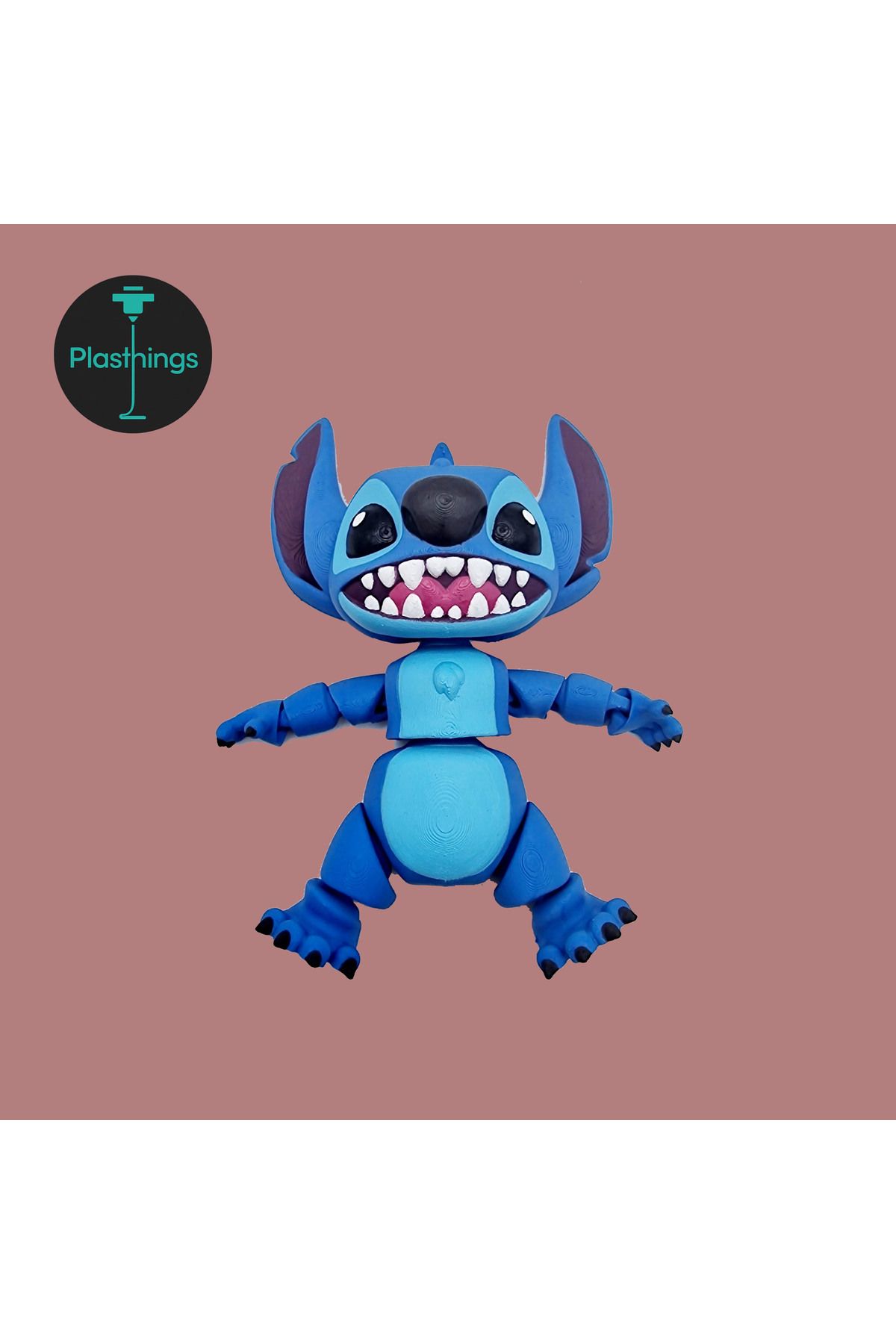 Plasthings Art Stitch Figürü | 3D Baskı Dekoratif Oyuncak