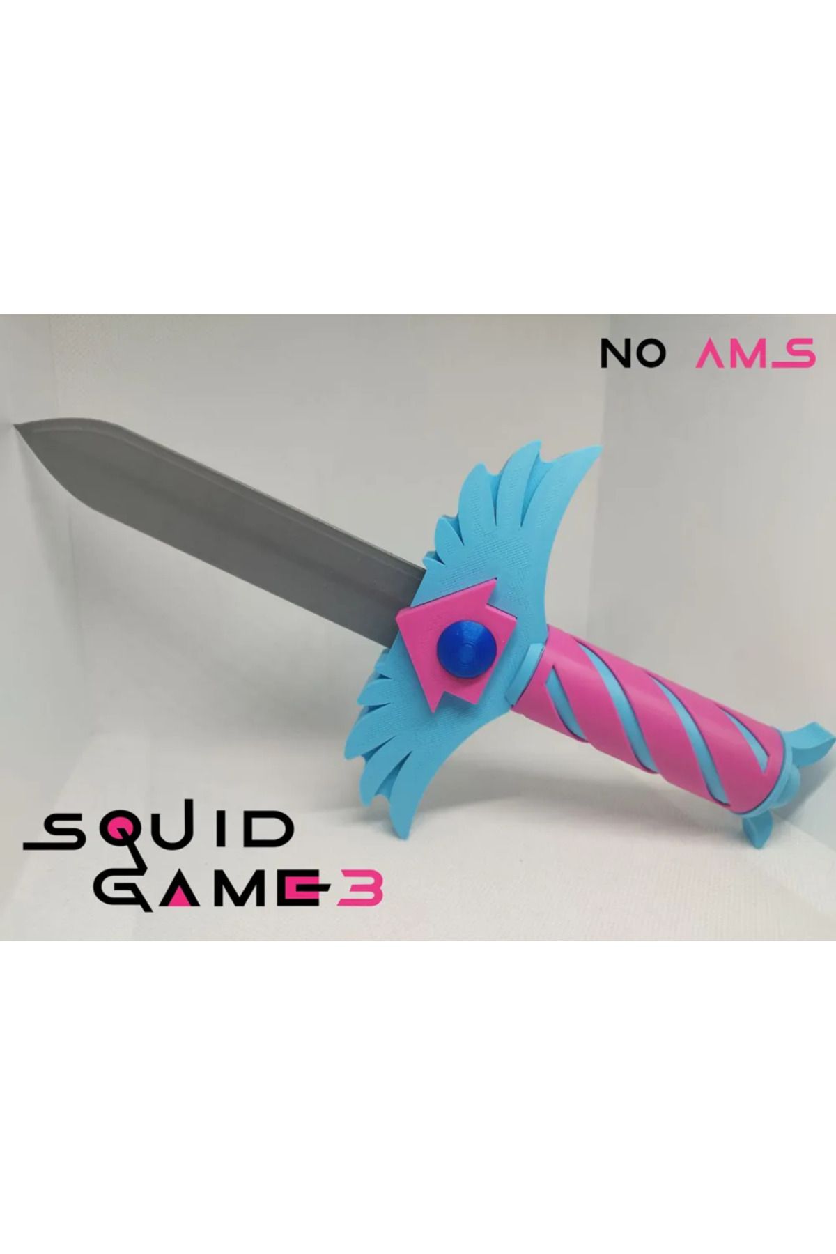 3DreaMaker Squid Game 3 Av Bıçağı - Plastik Squid Game Oyuncak