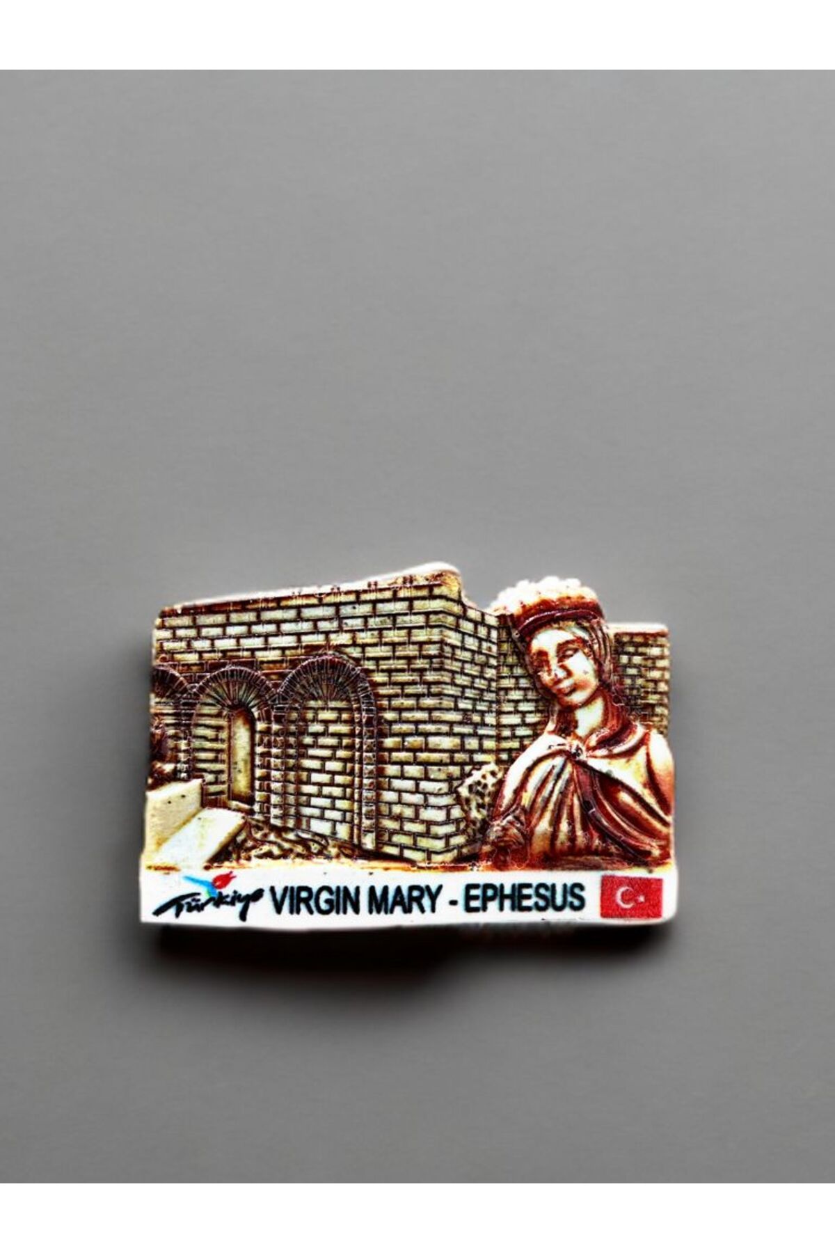 Home EPHESUS (EFES) Temalı Polyester Magnet. 7cm x 5cm.
