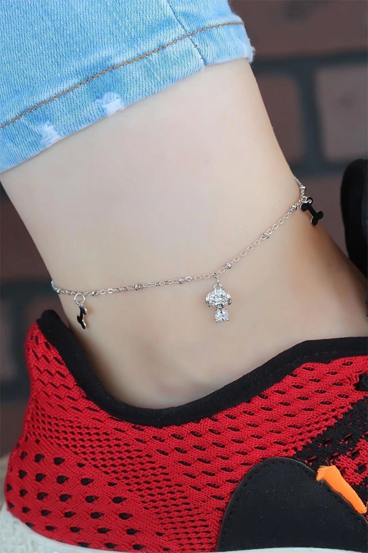 Moco Zirkon Taşlı Silver Renk Kaplama Hal Hal