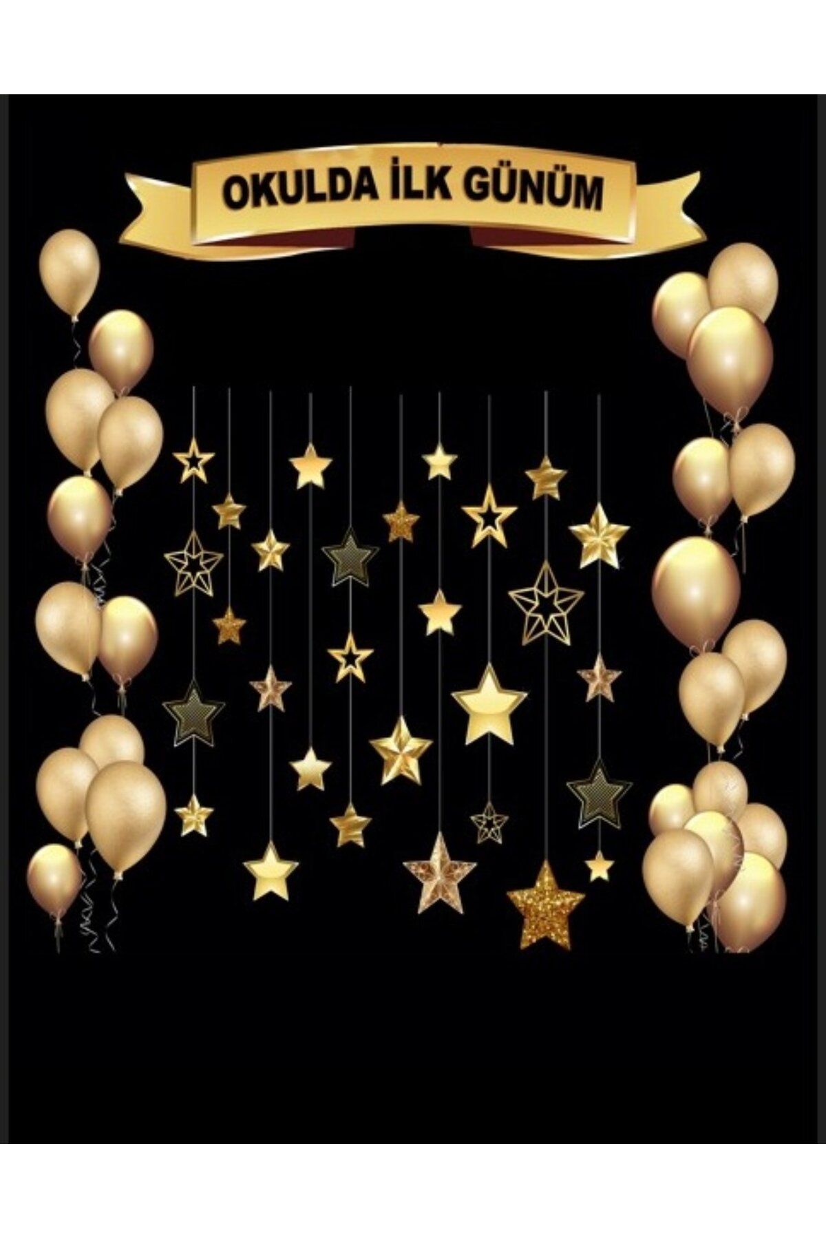 PROMISEBACKDROP2 OKULDA İLK GÜNÜM 150x200 KUMAŞ PANO OKUL ETKİNLİK