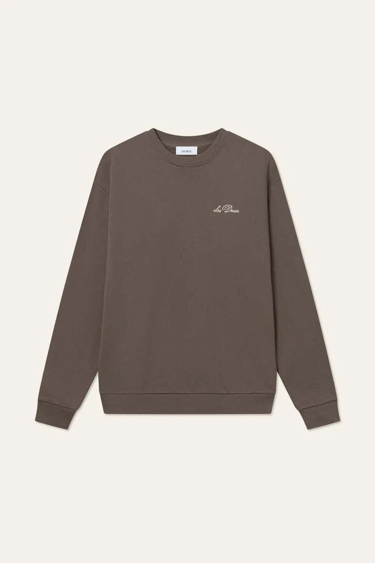 American Rag Cie Rahat ve Şık Crew Sweatshirt - %100 Pamuk, Düşük Omuz Dikişi