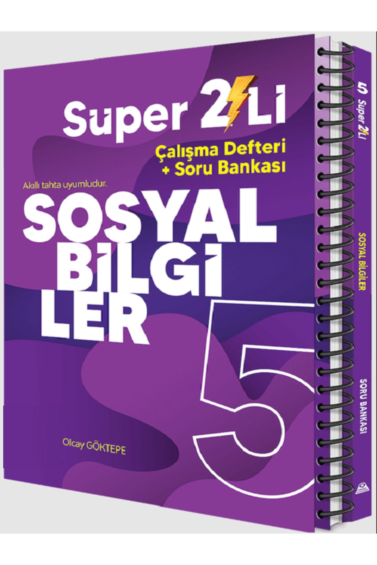 Evrensel İletişim Yayınları 5.Sınıf Örnek Akademi Sosyal Bilgiler Süper 2'Li / Çalışma Defteri + Soru Bankası