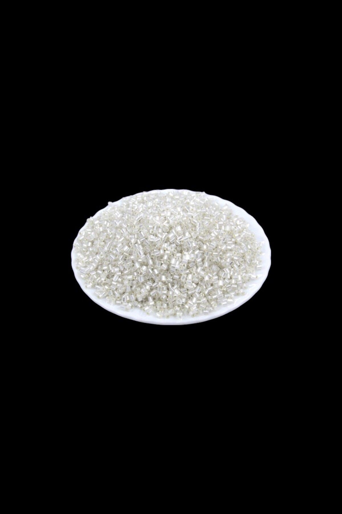 Serhat Aksesuar ve El İşçilik Gümüş 3x2 mm Büyük Kesme Boncuk 50 Gr
