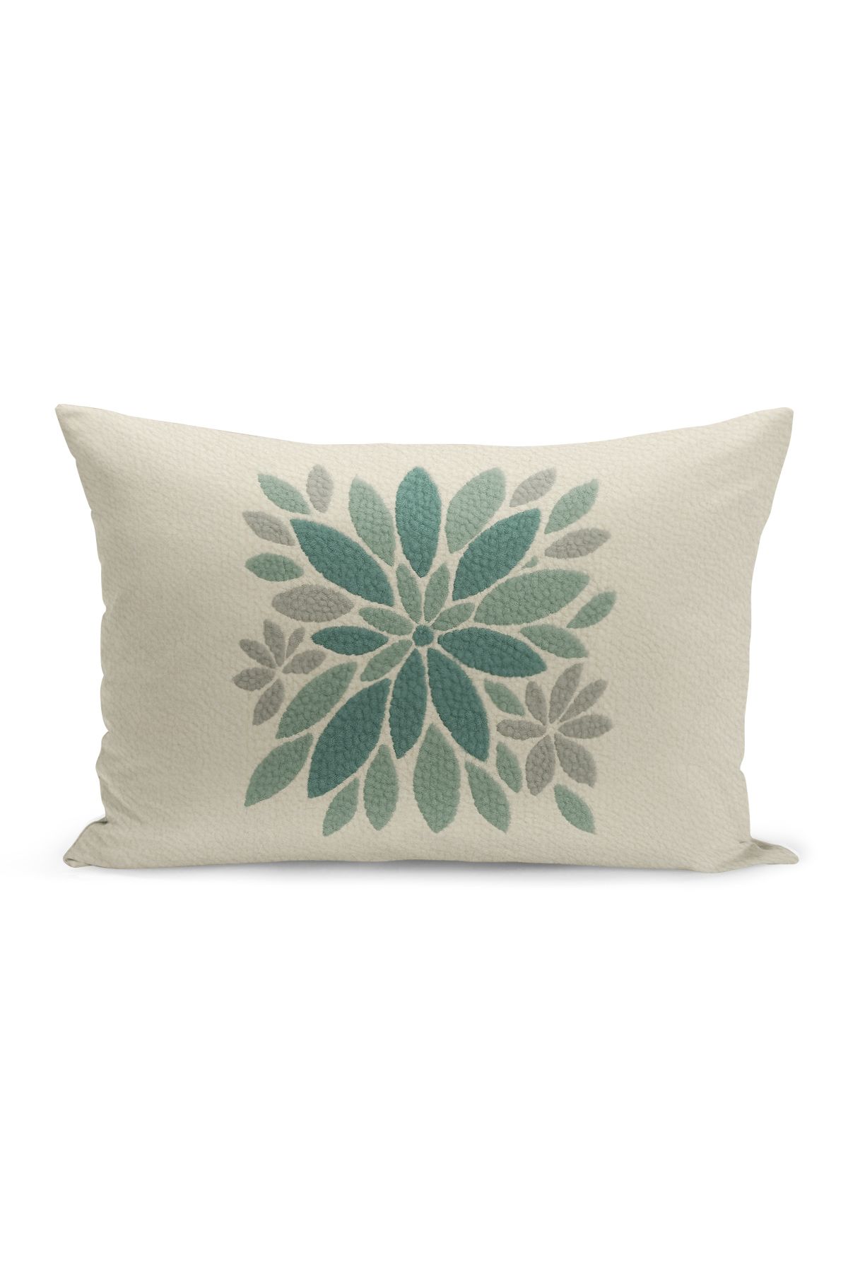 Bertille Home-Set de 3 huse de pernă cu imprimare digitală pe două părți (aspect de broderie cu model de puncție) 5