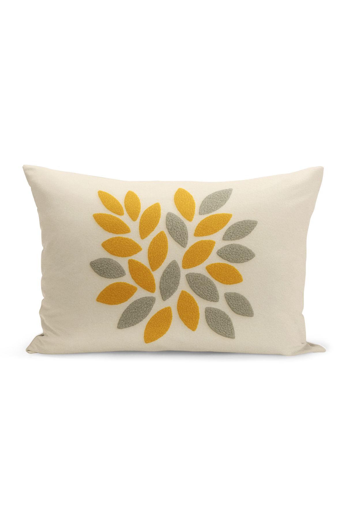 Bertille Home-Set de 3 huse de pernă cu imprimare digitală pe două părți (aspect de broderie cu model de puncție) 5