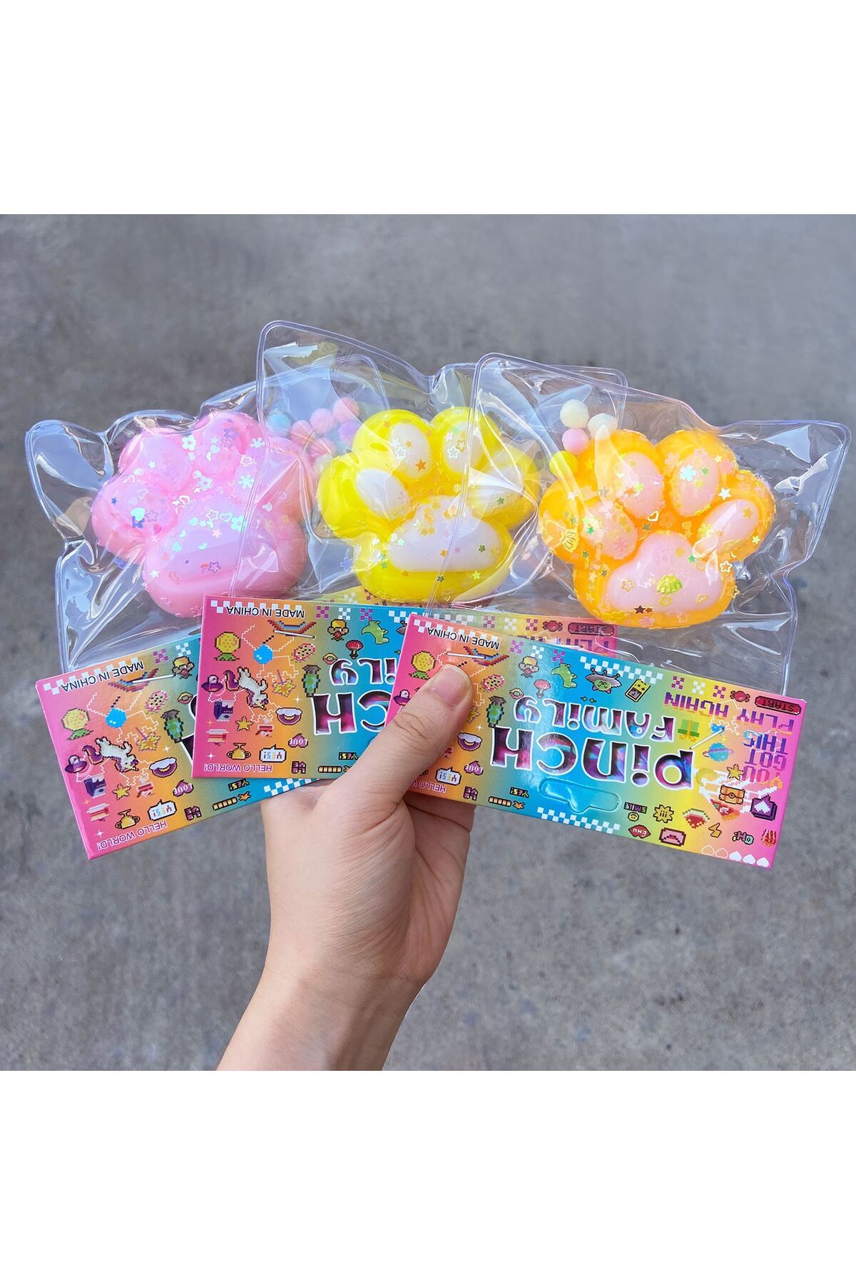 Duffa Pati Sukuşi Oyuncak Squishy Stres Oyuncağı Yumuşacık Jel Oyuncak Sukuşi Pati