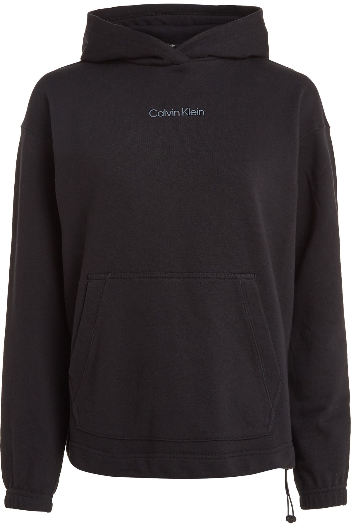 Calvin Klein PW - Hoodie Kadın Siyah Hoodie