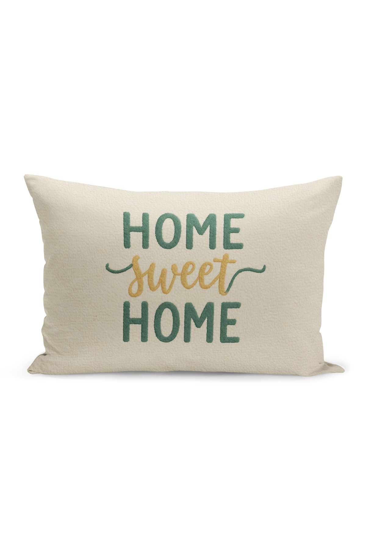 Bertille Home-Set de 3 huse de pernă cu imprimare digitală pe două părți (aspect de broderie cu model de puncție) 5