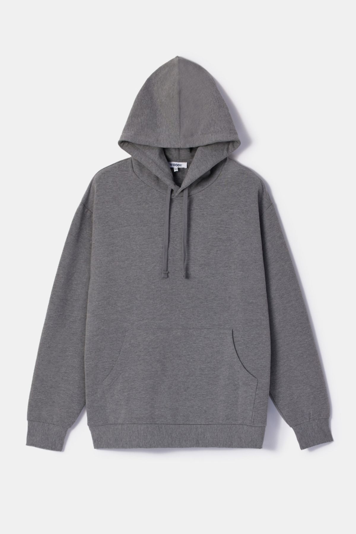 Woody Unisex Kapüşonlu Sweatshirt-Bfd - 125-Gri Melanj