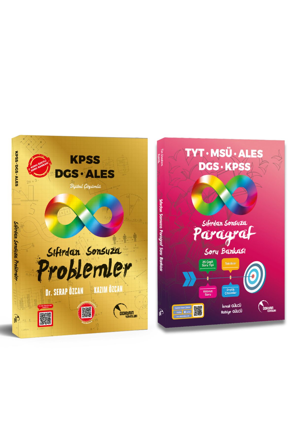 Doktrin Yayınları KPSS ALES DGS Seti ( Paragraf + KPSS DGS ALES Problem)