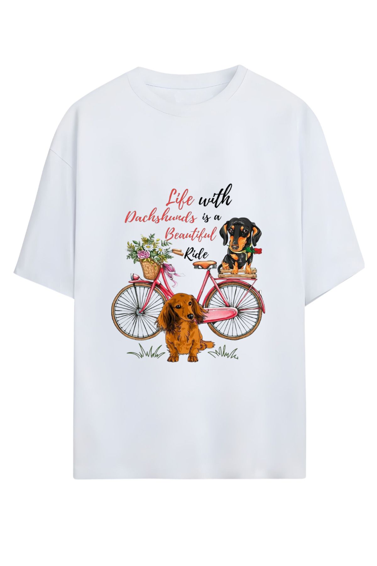 MAGORS GraffTee %100 Organik Pamuk Bisiklet Yaka Illustrasyon Baskılı Özel Tasarım T-shirt