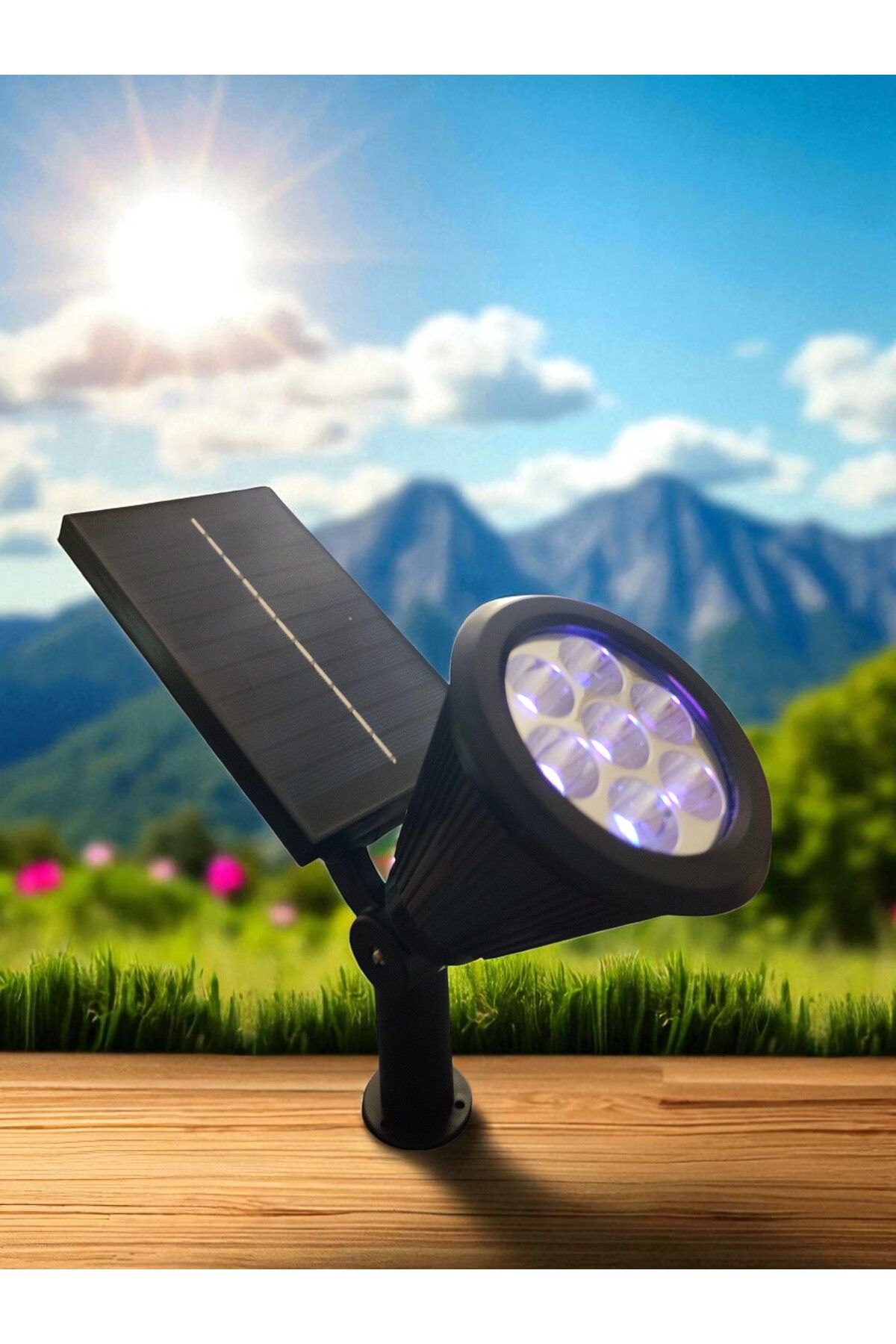 CN Solar 7W Kazıklı Bahçe Armatürü Gün Işığı