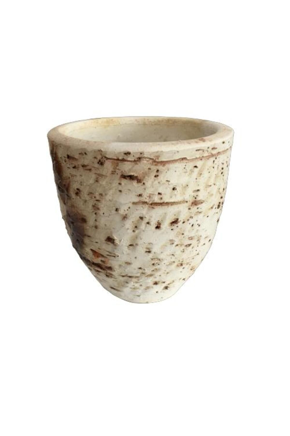 önder botanik Antik Görünümlü Eskitme Toprak Saksı 13cm*15 cm