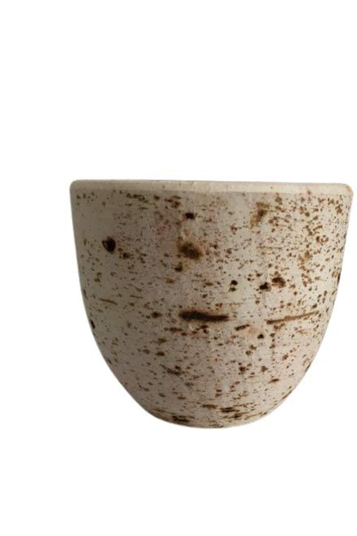 önder botanik Antik Görünümlü Eskitme Toprak Saksı 12 cm x 12 cm