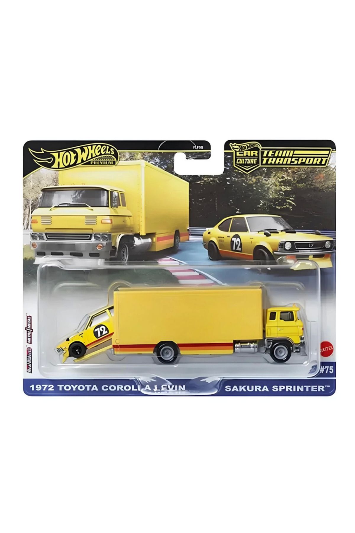 NW NessiWorld Nessiworld Team Transport Toyota Coralla Levin Sakura Sprinte