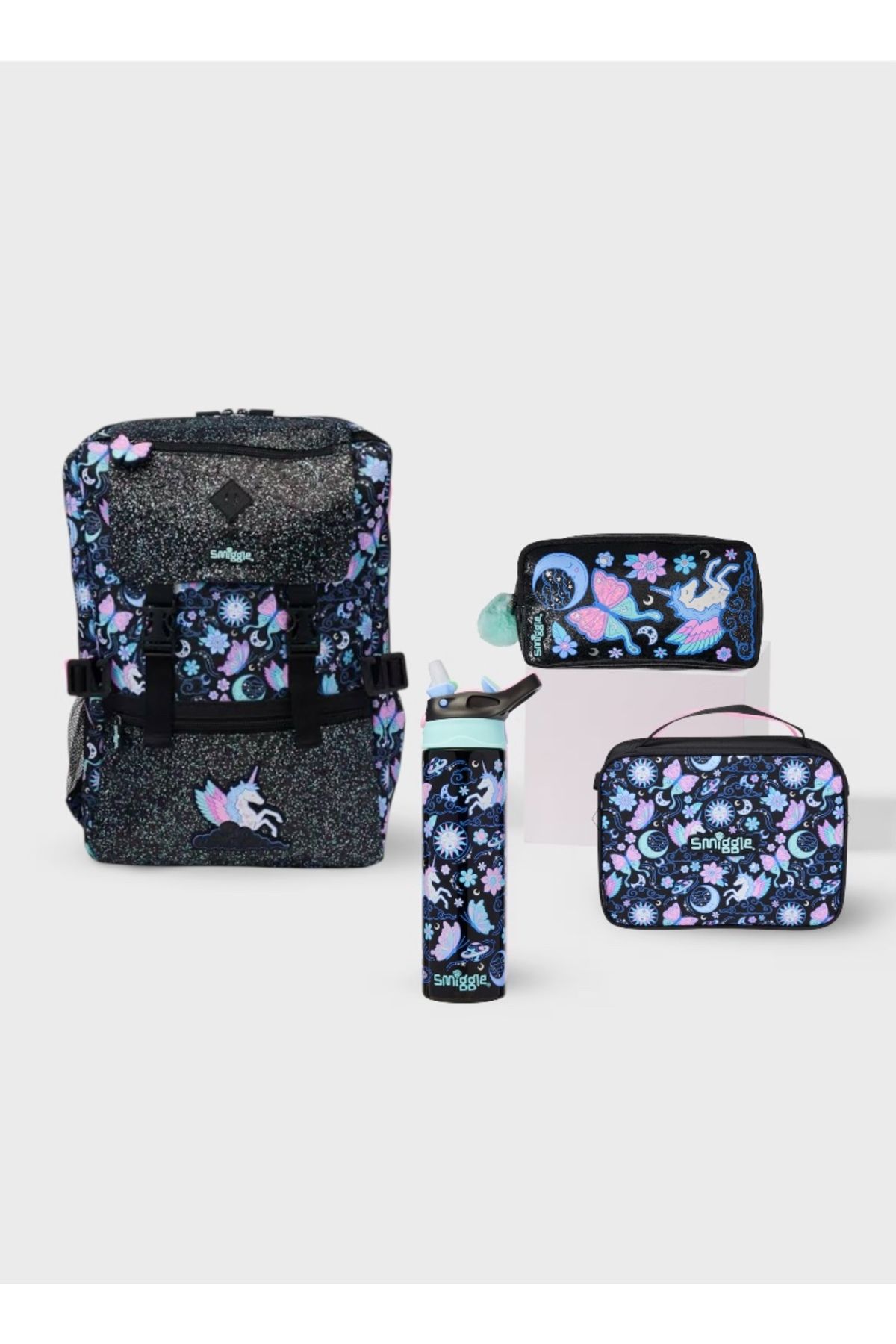 SMIGGLE Super Charge 4’lü Okul Çanta Seti